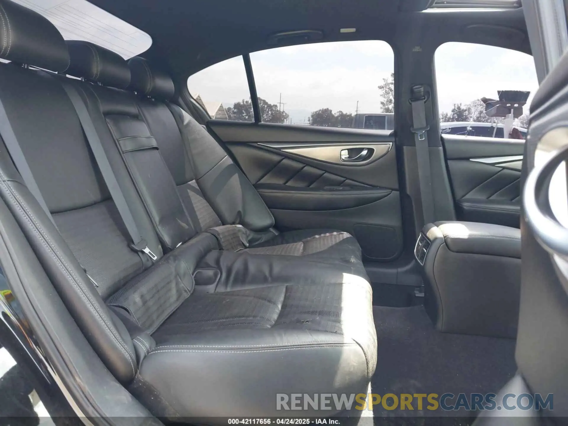 8 fotografías del automóvil dañado JN1EV7AP3LM203377 INFINITI Q50 2020
