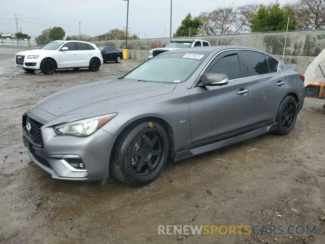 1 fotografías del automóvil dañado JN1EV7AP3LM203637 INFINITI Q50 2020
