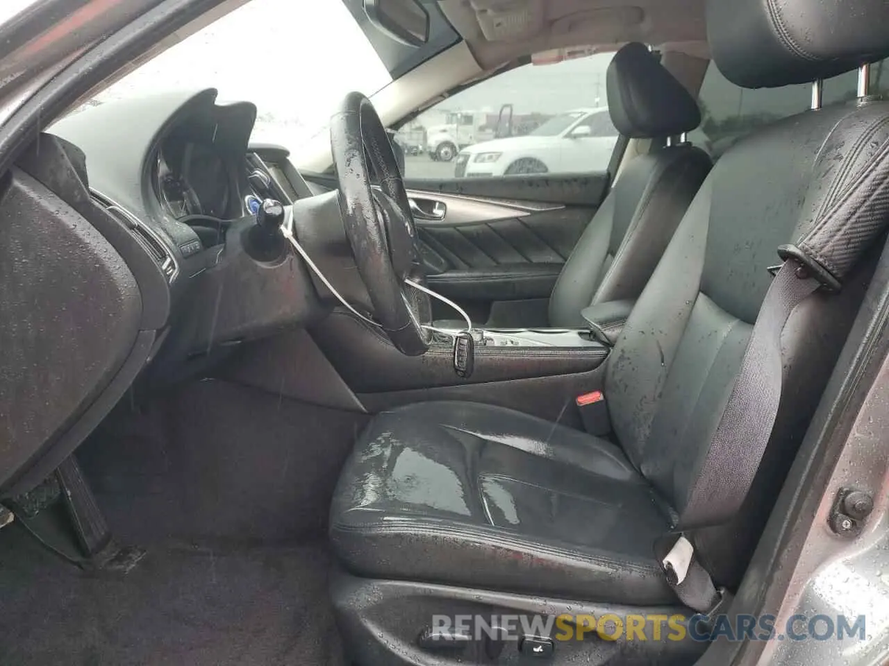 7 fotografías del automóvil dañado JN1EV7AP3LM203637 INFINITI Q50 2020
