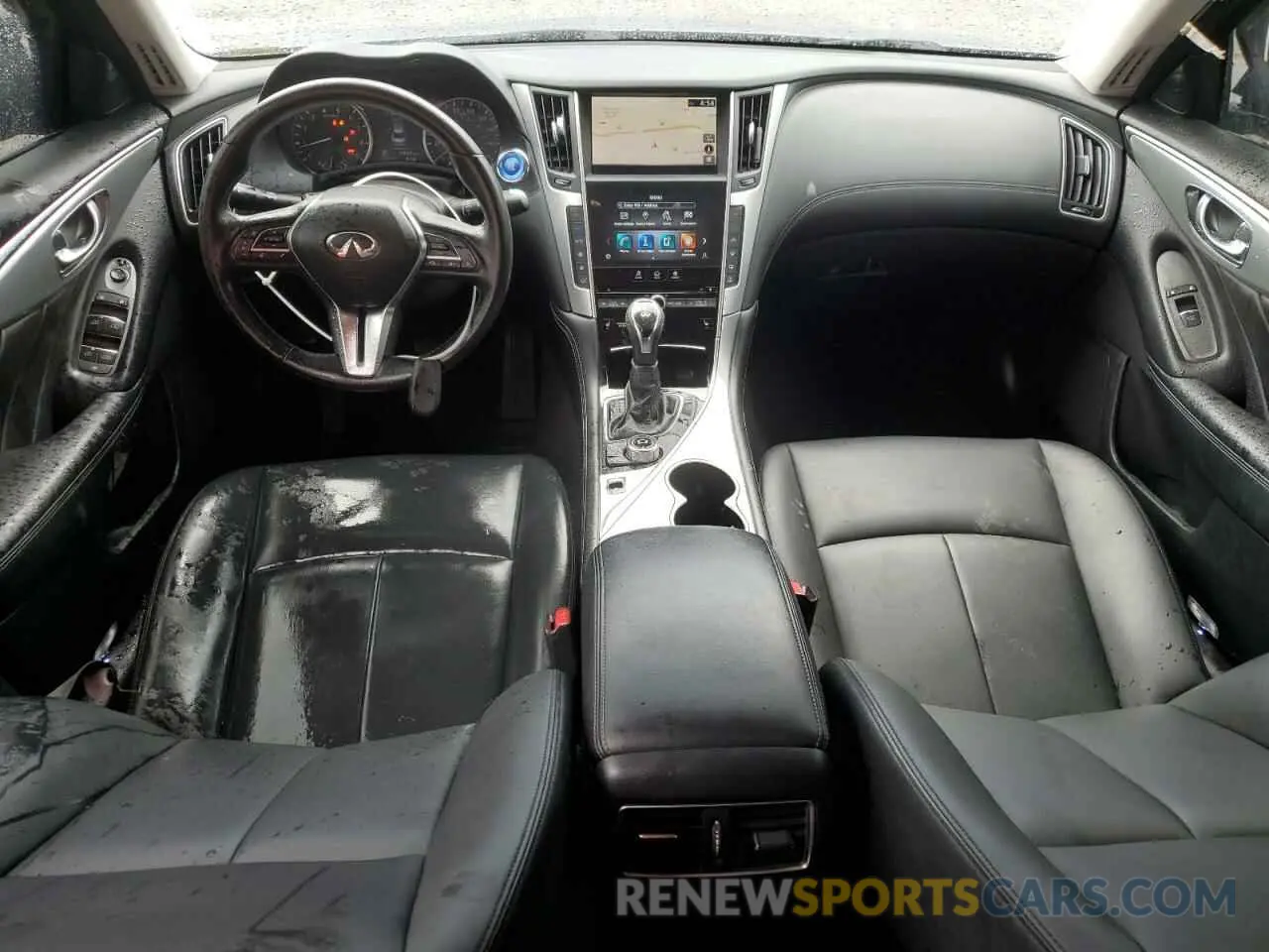 8 fotografías del automóvil dañado JN1EV7AP3LM203637 INFINITI Q50 2020