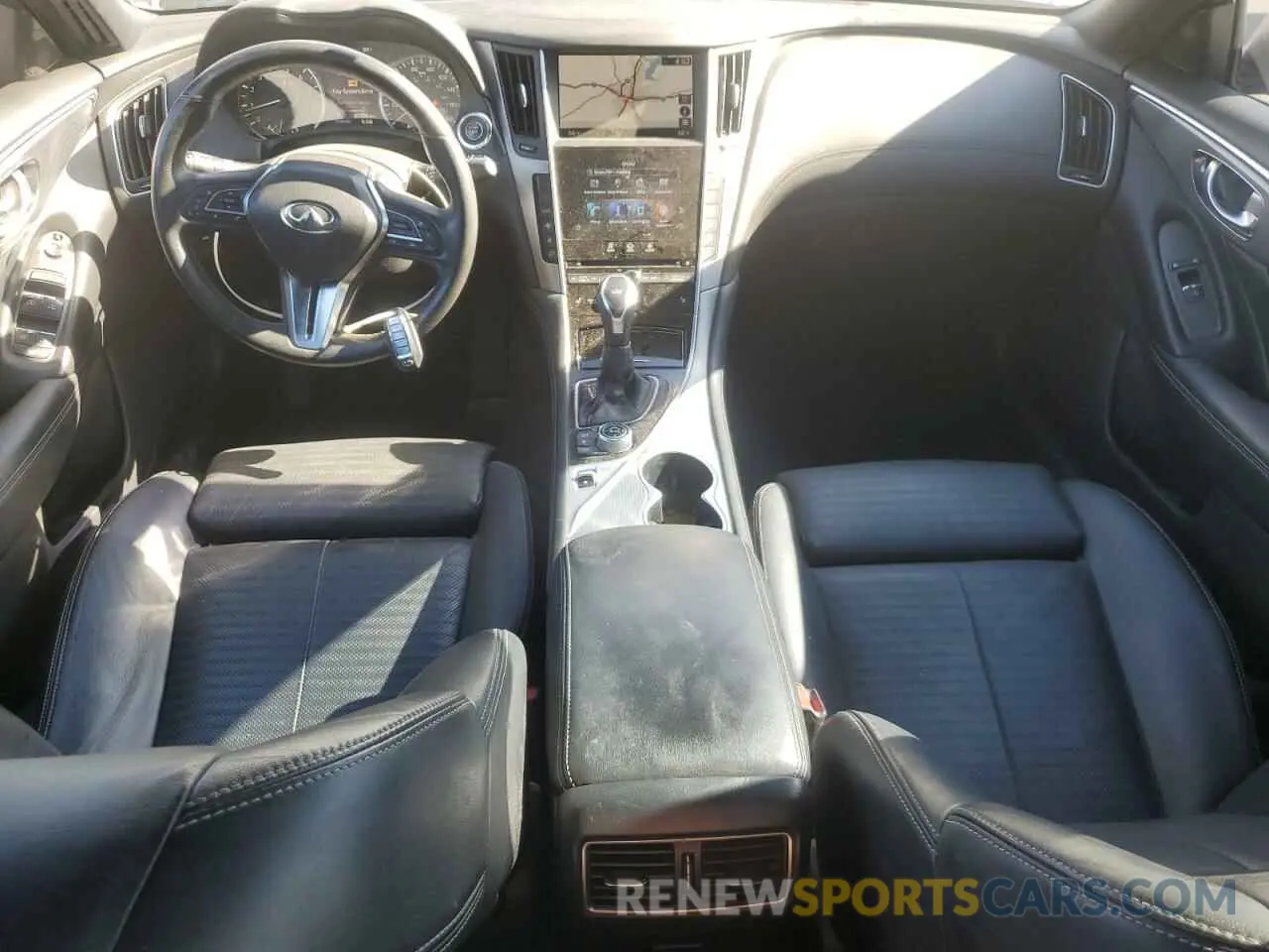 8 fotografías del automóvil dañado JN1EV7AP3LM204657 INFINITI Q50 2020