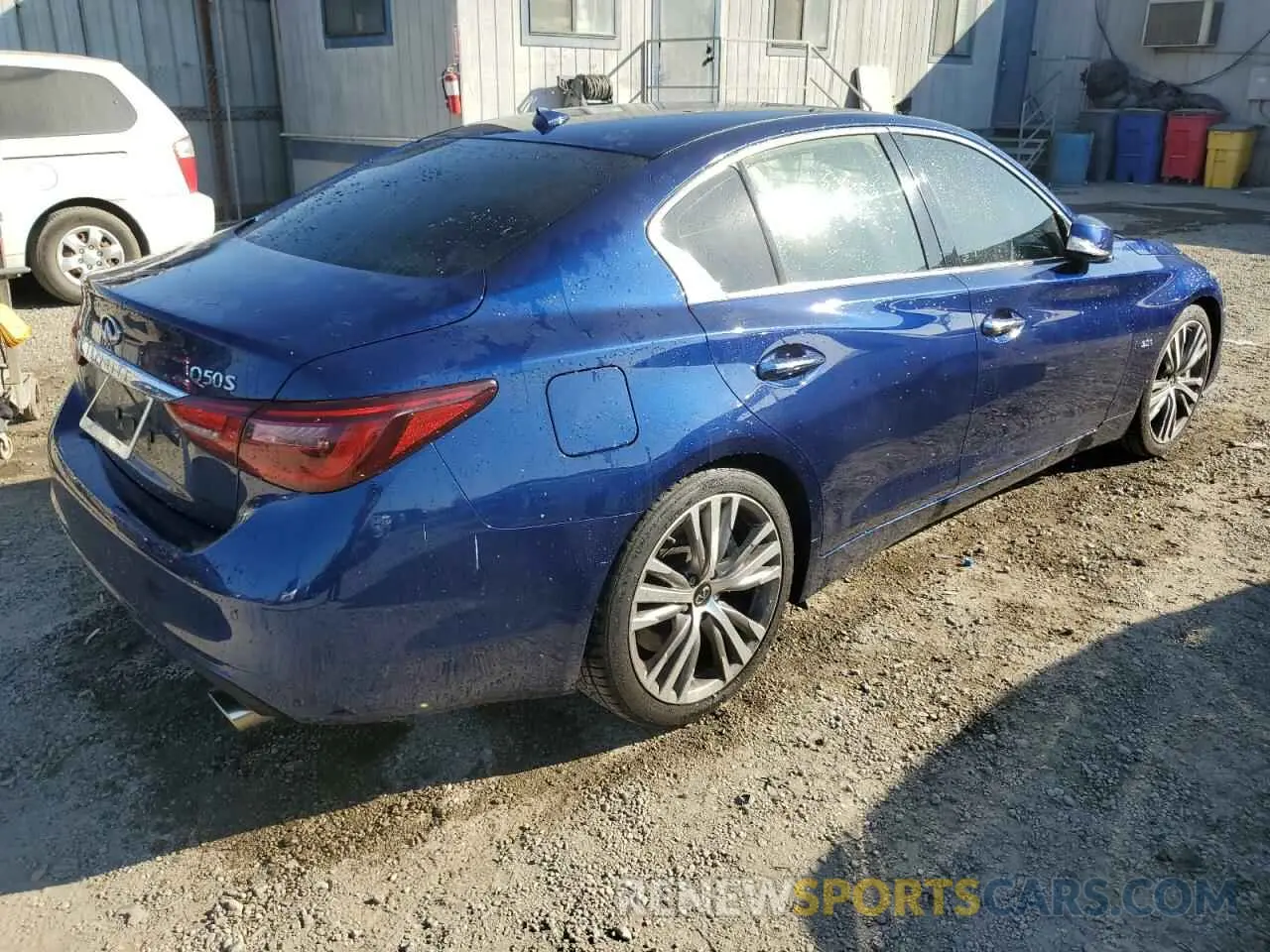 3 fotografías del automóvil dañado JN1EV7AP4LM200956 INFINITI Q50 2020