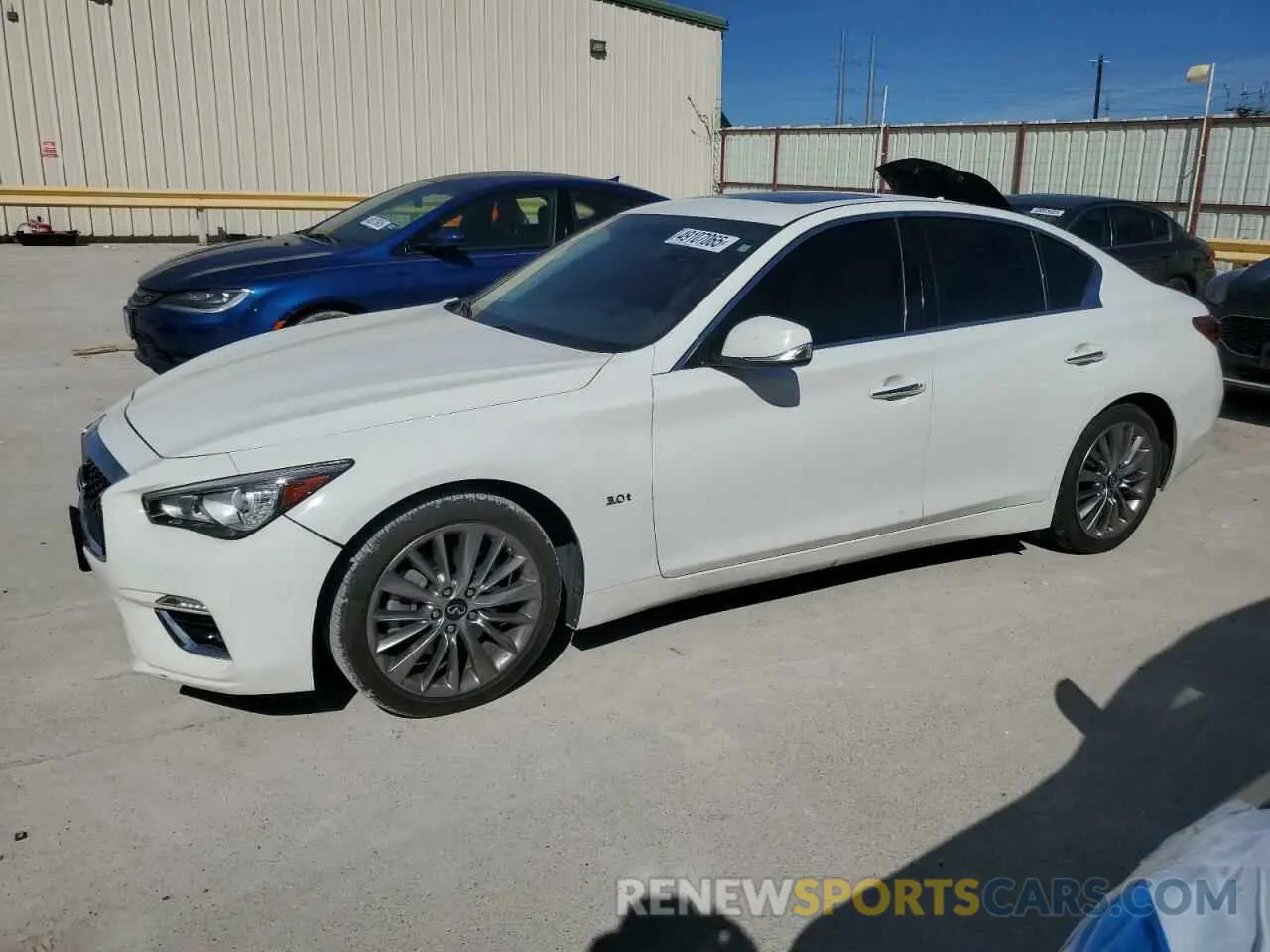 1 fotografías del automóvil dañado JN1EV7AP4LM201959 INFINITI Q50 2020