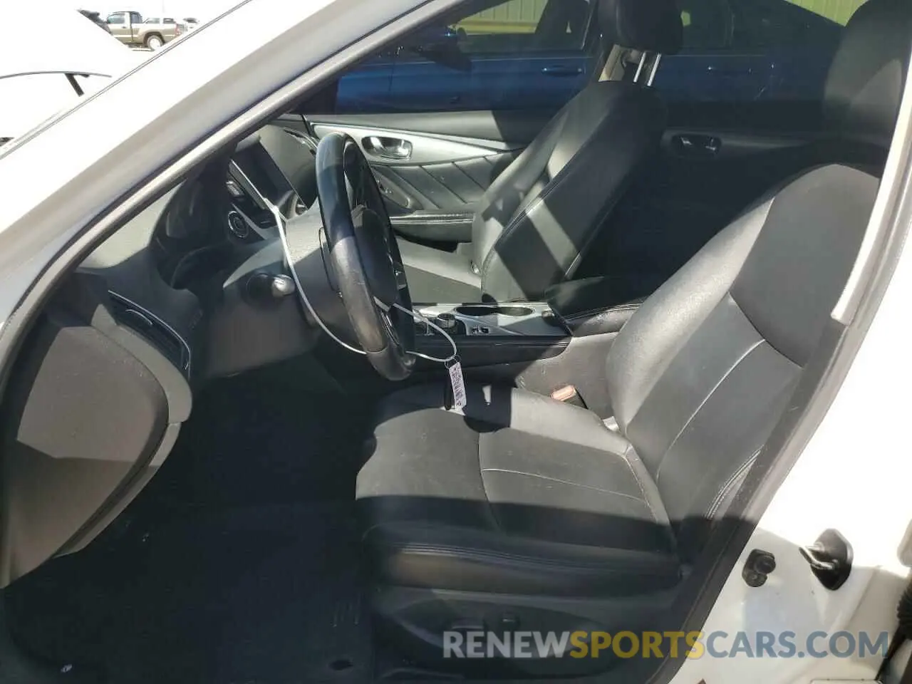 7 fotografías del automóvil dañado JN1EV7AP4LM201959 INFINITI Q50 2020