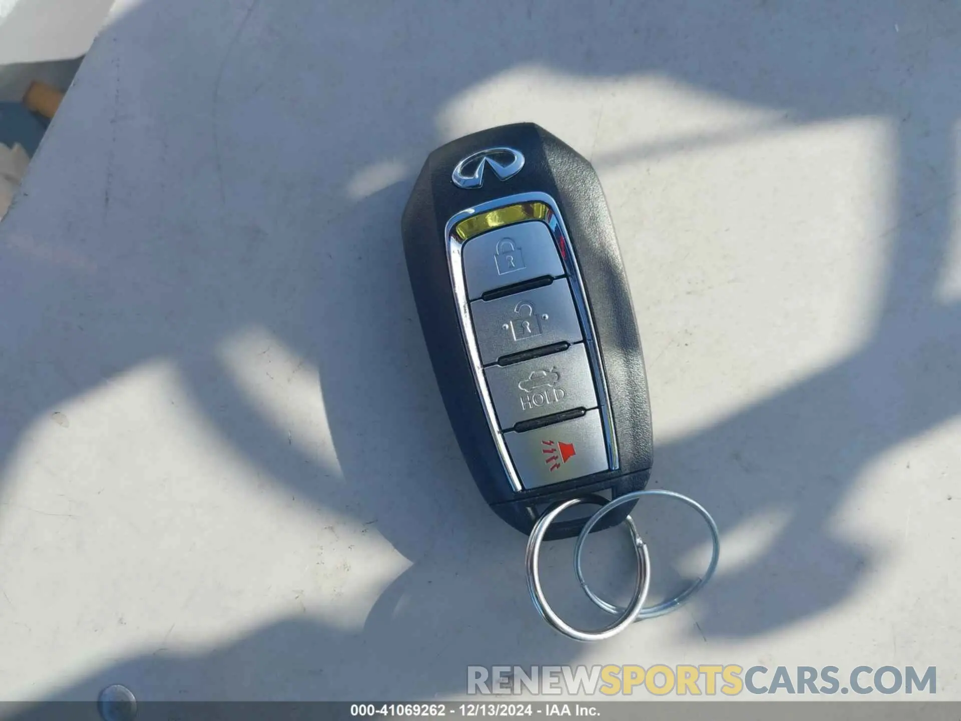 11 fotografías del automóvil dañado JN1EV7AP4LM206367 INFINITI Q50 2020