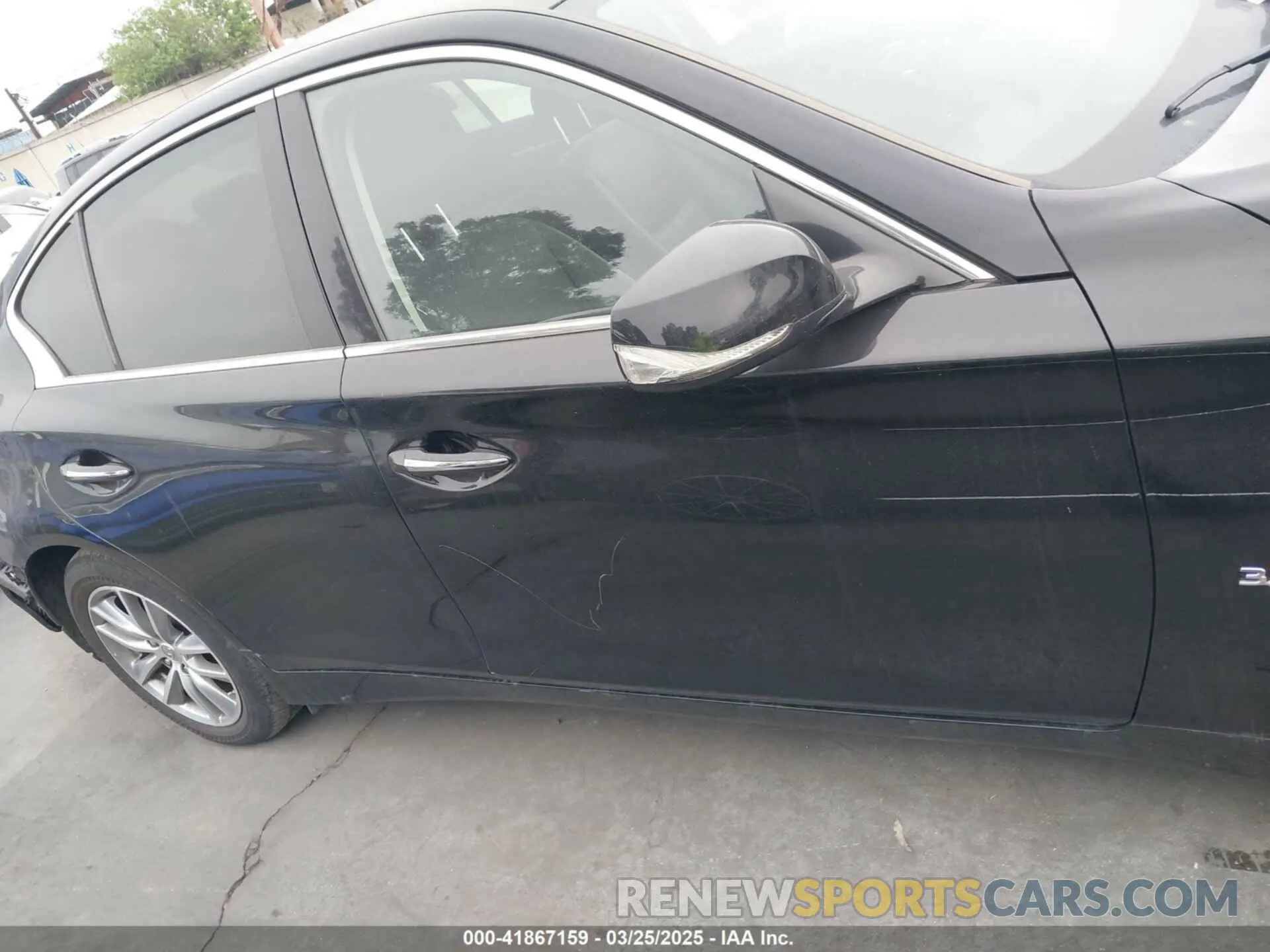 14 fotografías del automóvil dañado JN1EV7AP5LM200433 INFINITI Q50 2020
