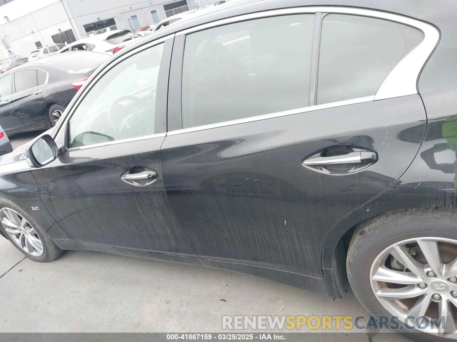 15 fotografías del automóvil dañado JN1EV7AP5LM200433 INFINITI Q50 2020