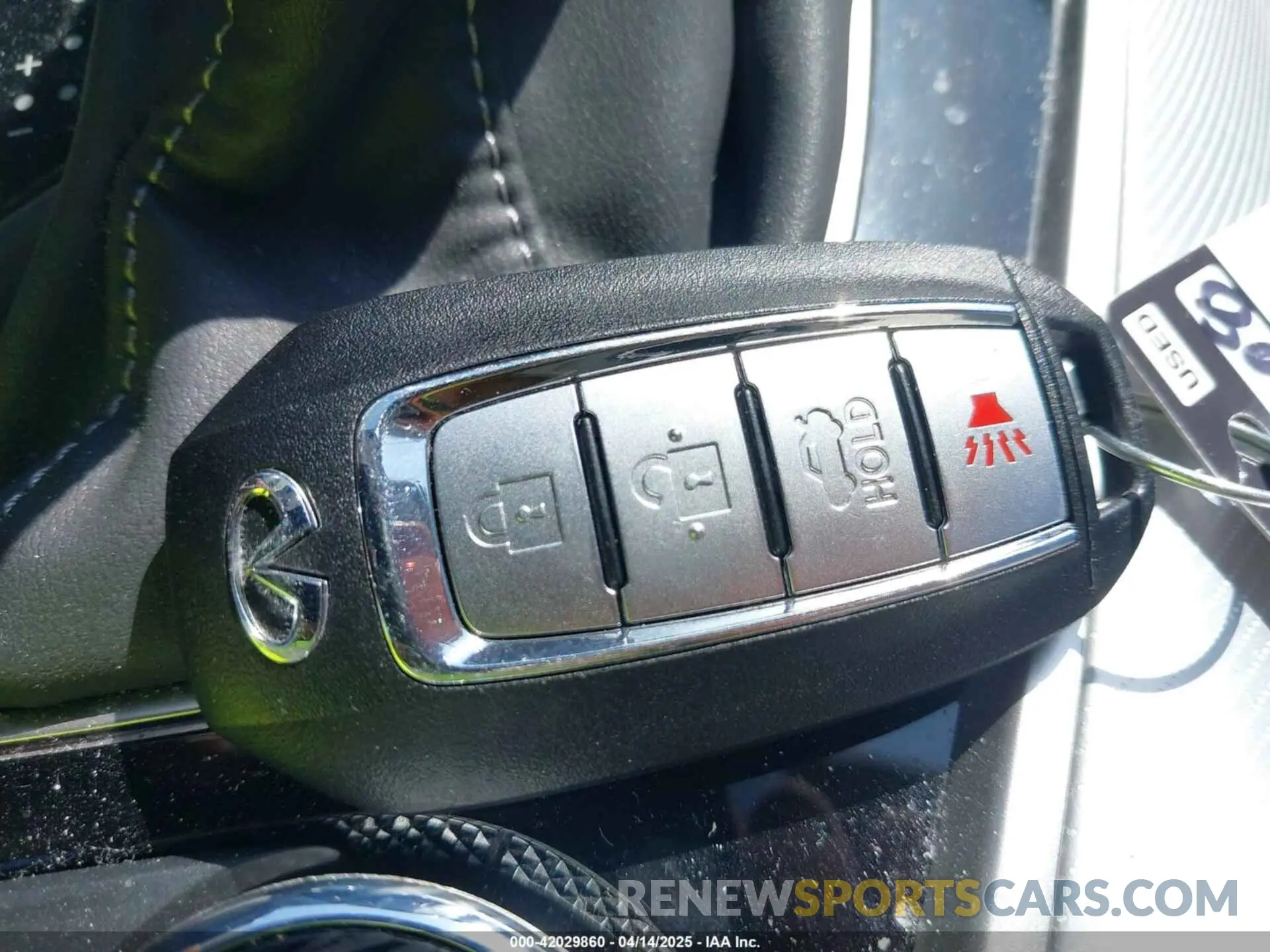 11 fotografías del automóvil dañado JN1EV7AP5LM206023 INFINITI Q50 2020