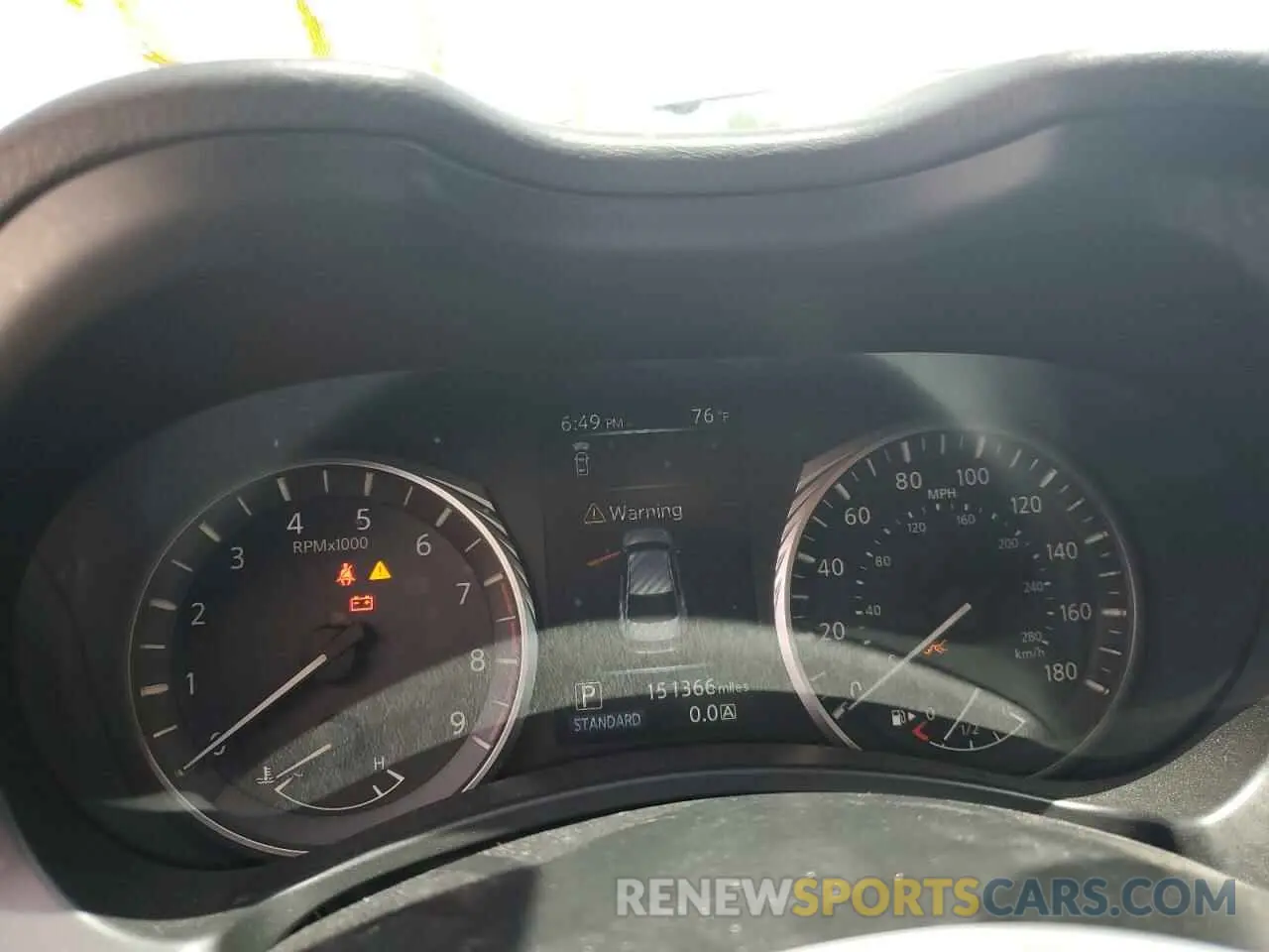 9 fotografías del automóvil dañado JN1EV7AP5LM206278 INFINITI Q50 2020
