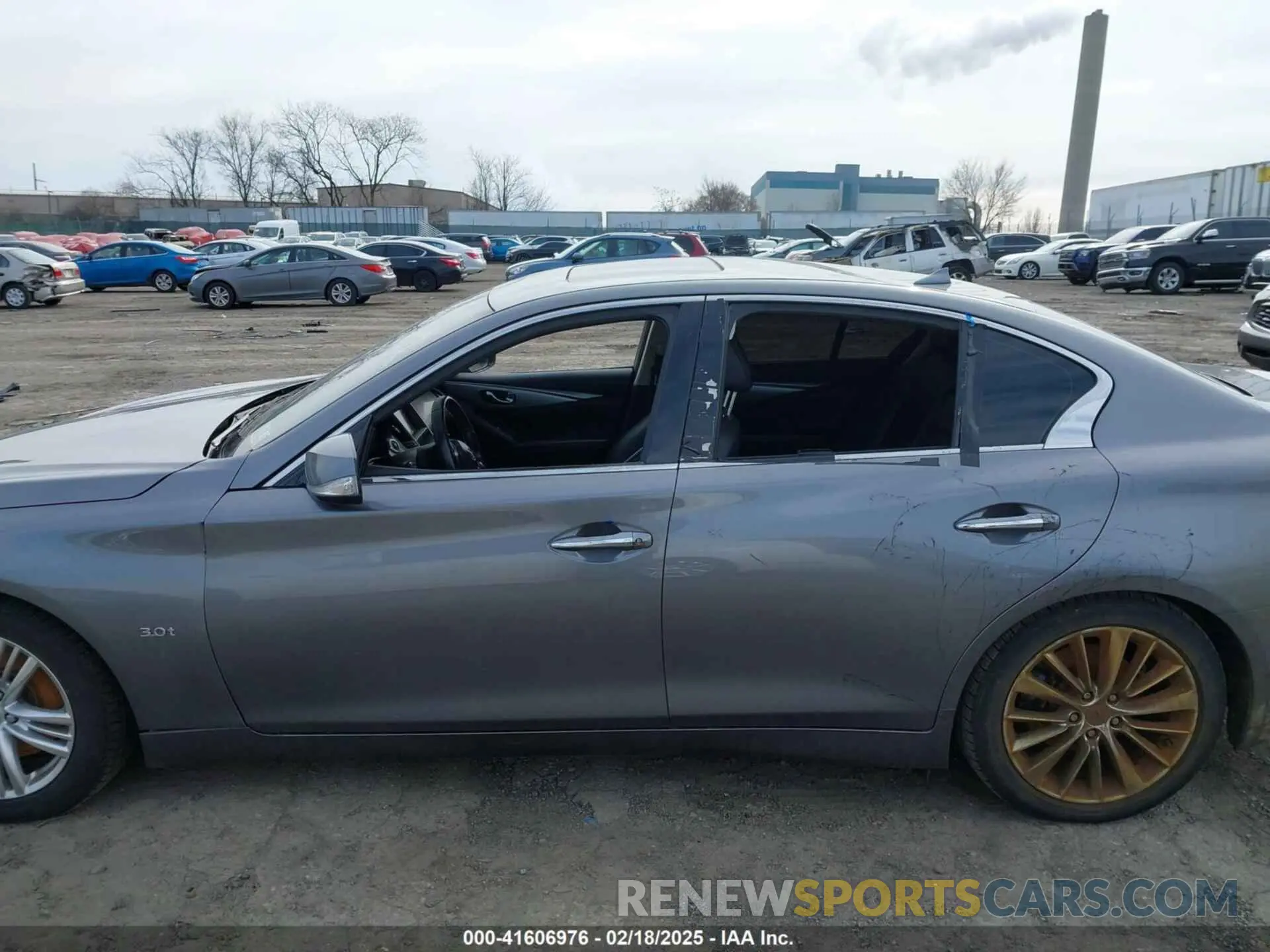 16 fotografías del automóvil dañado JN1EV7AP5LM206300 INFINITI Q50 2020