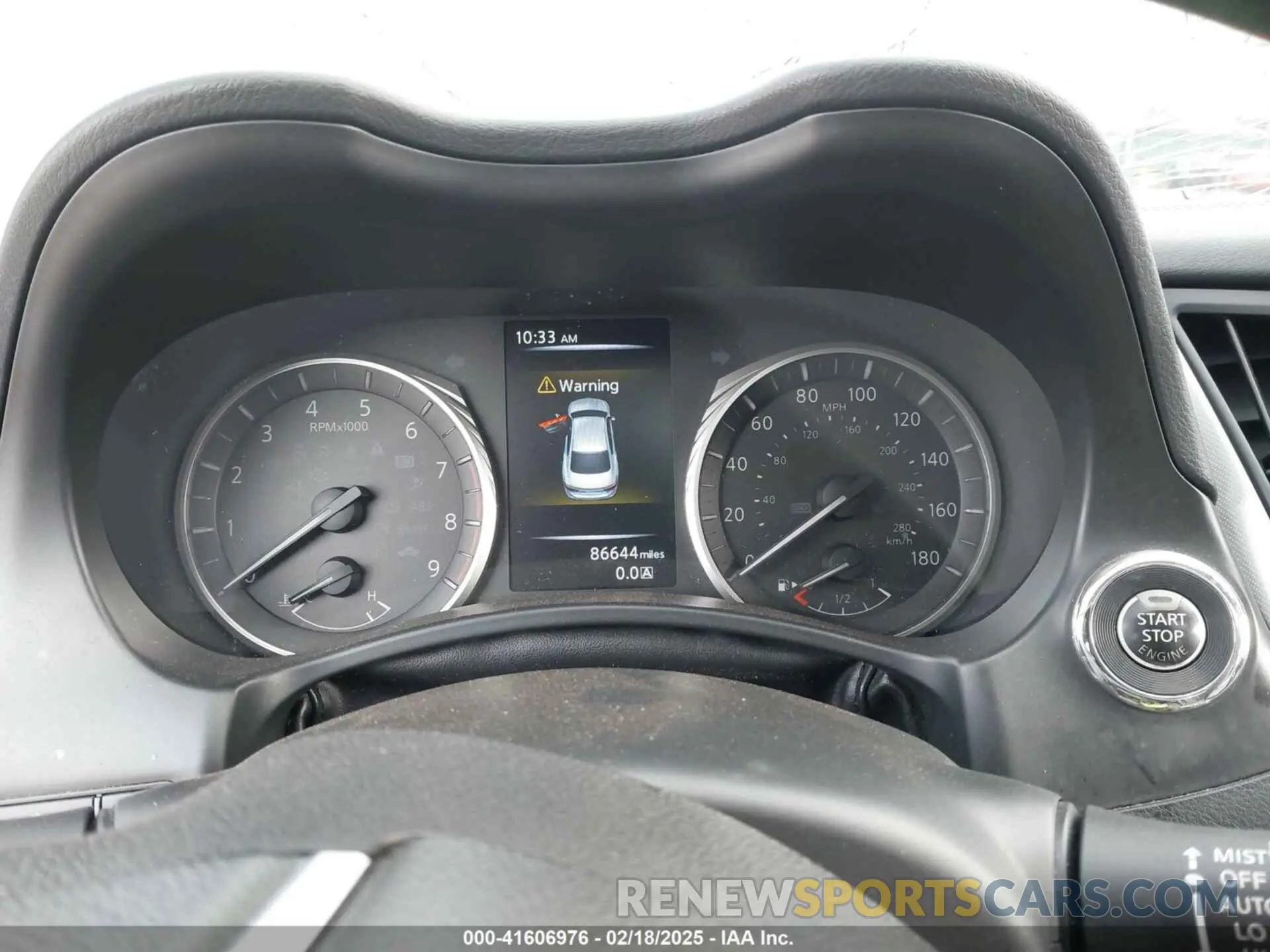 7 fotografías del automóvil dañado JN1EV7AP5LM206300 INFINITI Q50 2020