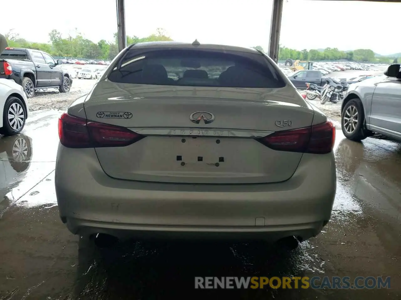 6 fotografías del automóvil dañado JN1EV7AP5LM206636 INFINITI Q50 2020