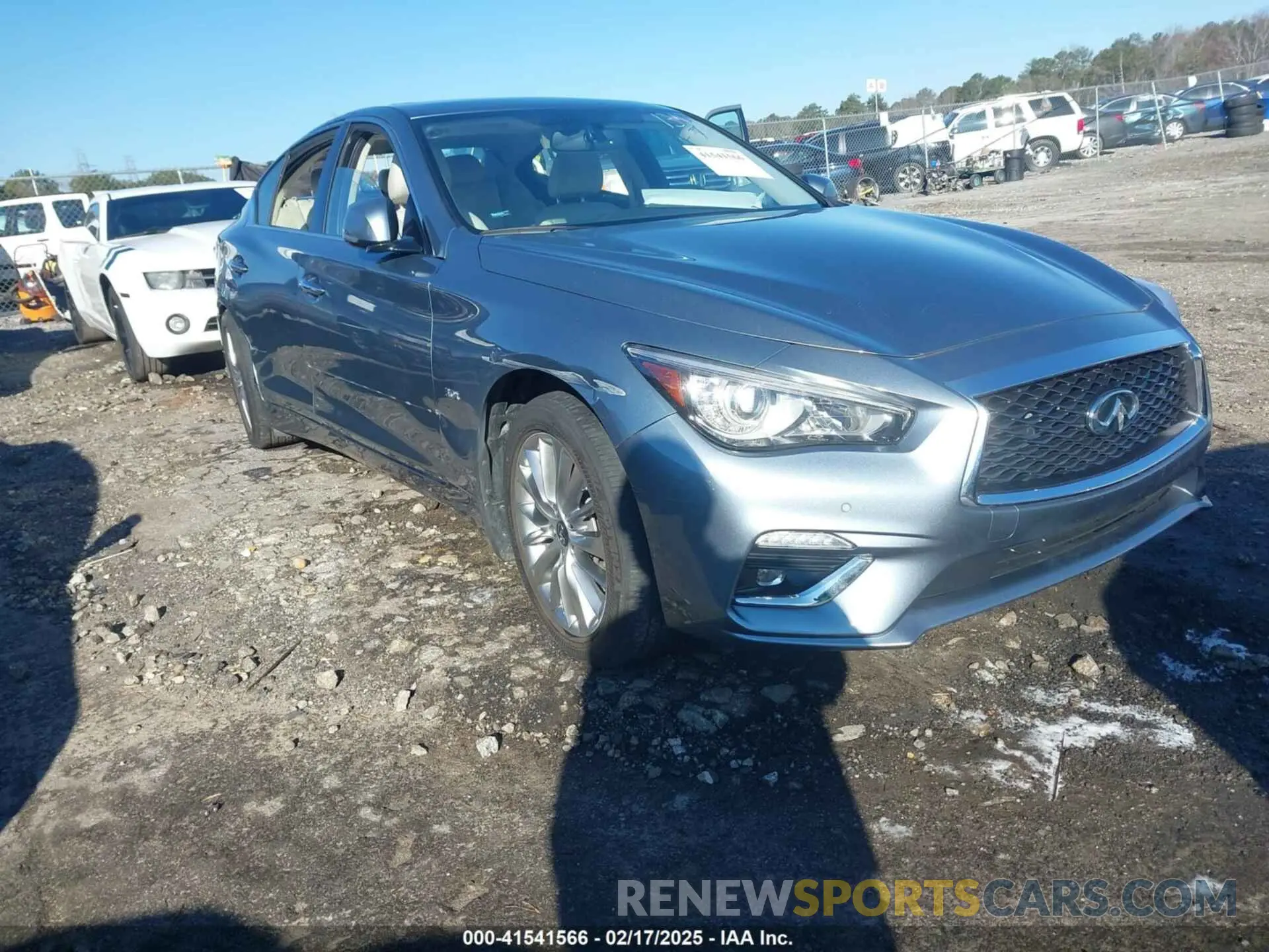 1 fotografías del automóvil dañado JN1EV7AP6LM201347 INFINITI Q50 2020