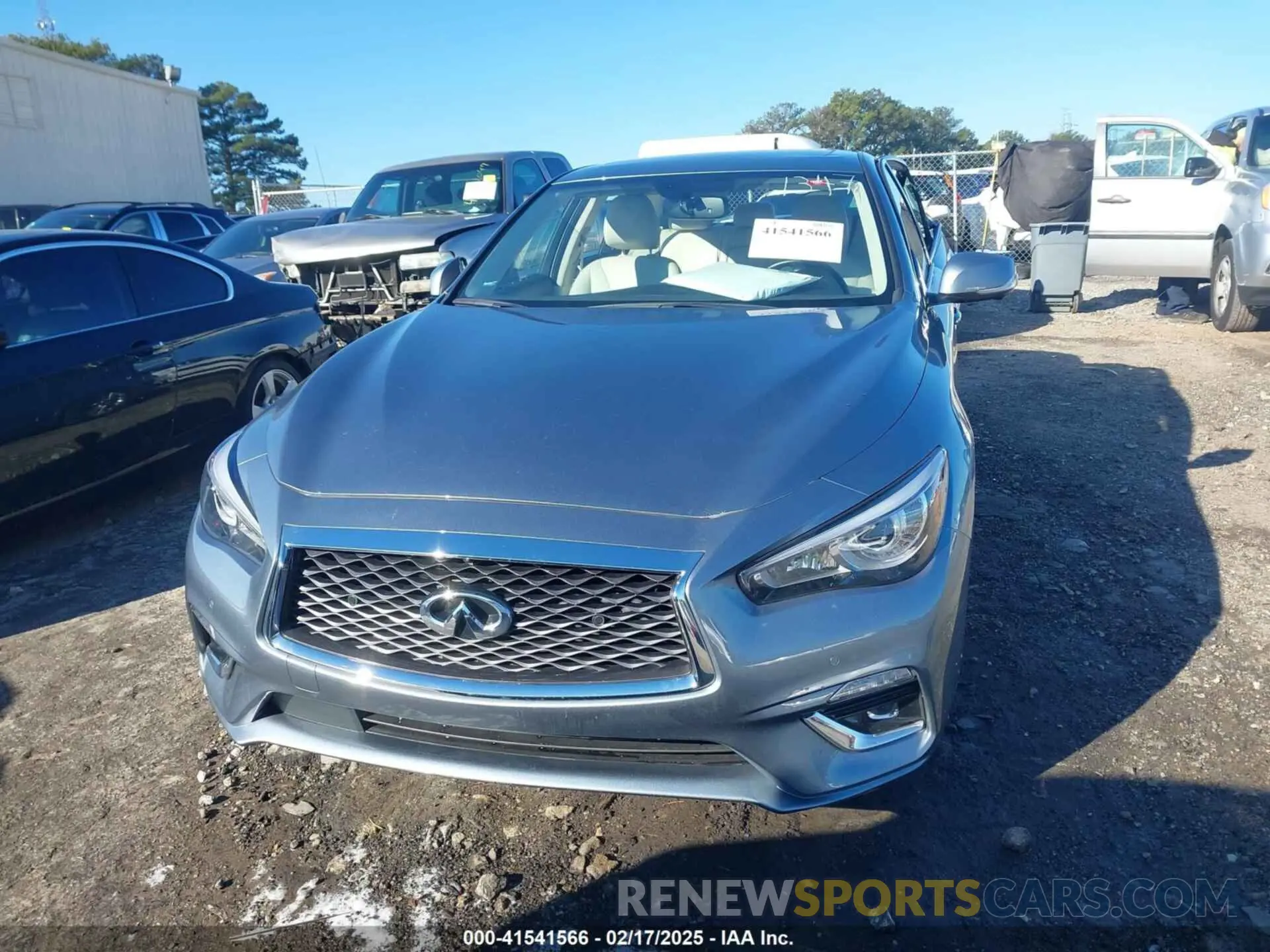 11 fotografías del automóvil dañado JN1EV7AP6LM201347 INFINITI Q50 2020