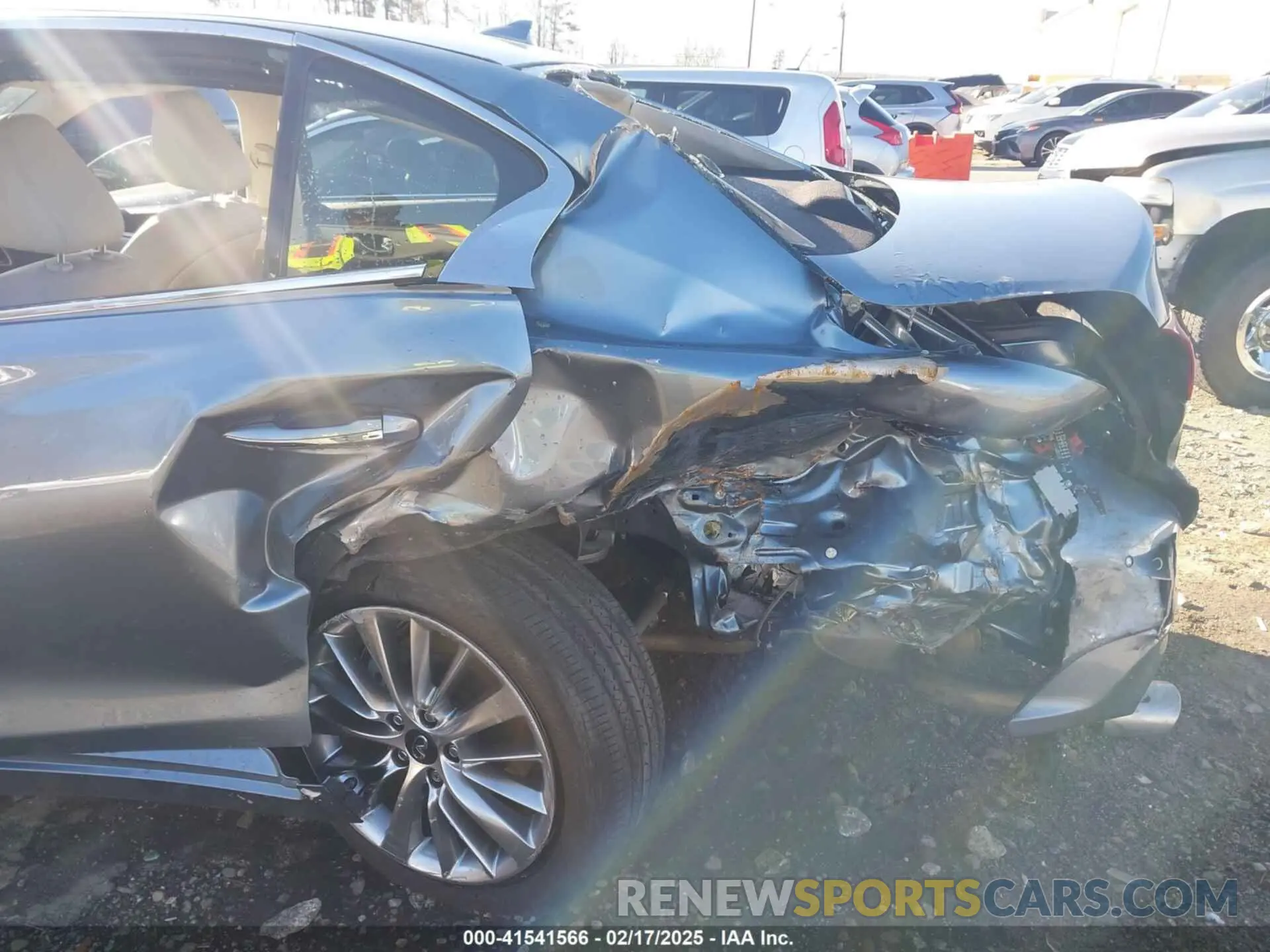 6 fotografías del automóvil dañado JN1EV7AP6LM201347 INFINITI Q50 2020