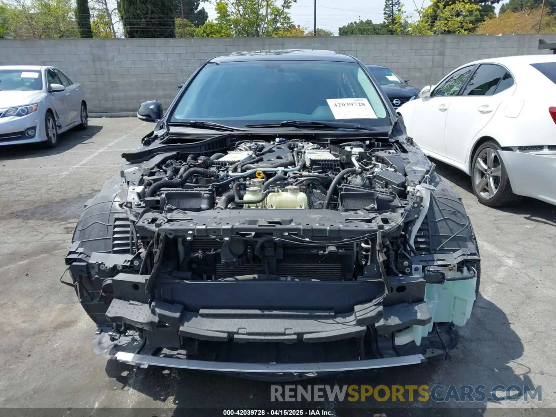 12 fotografías del automóvil dañado JN1EV7AP6LM204443 INFINITI Q50 2020