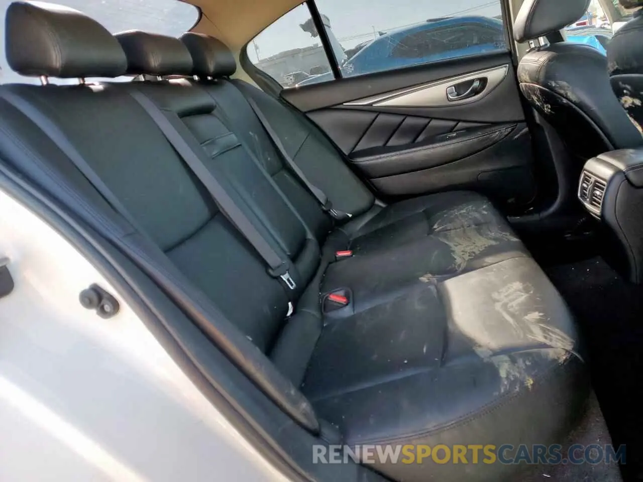 11 fotografías del automóvil dañado JN1EV7AP6LM206273 INFINITI Q50 2020