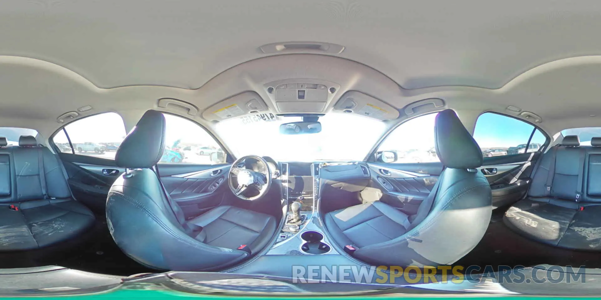 12 fotografías del automóvil dañado JN1EV7AP6LM206273 INFINITI Q50 2020