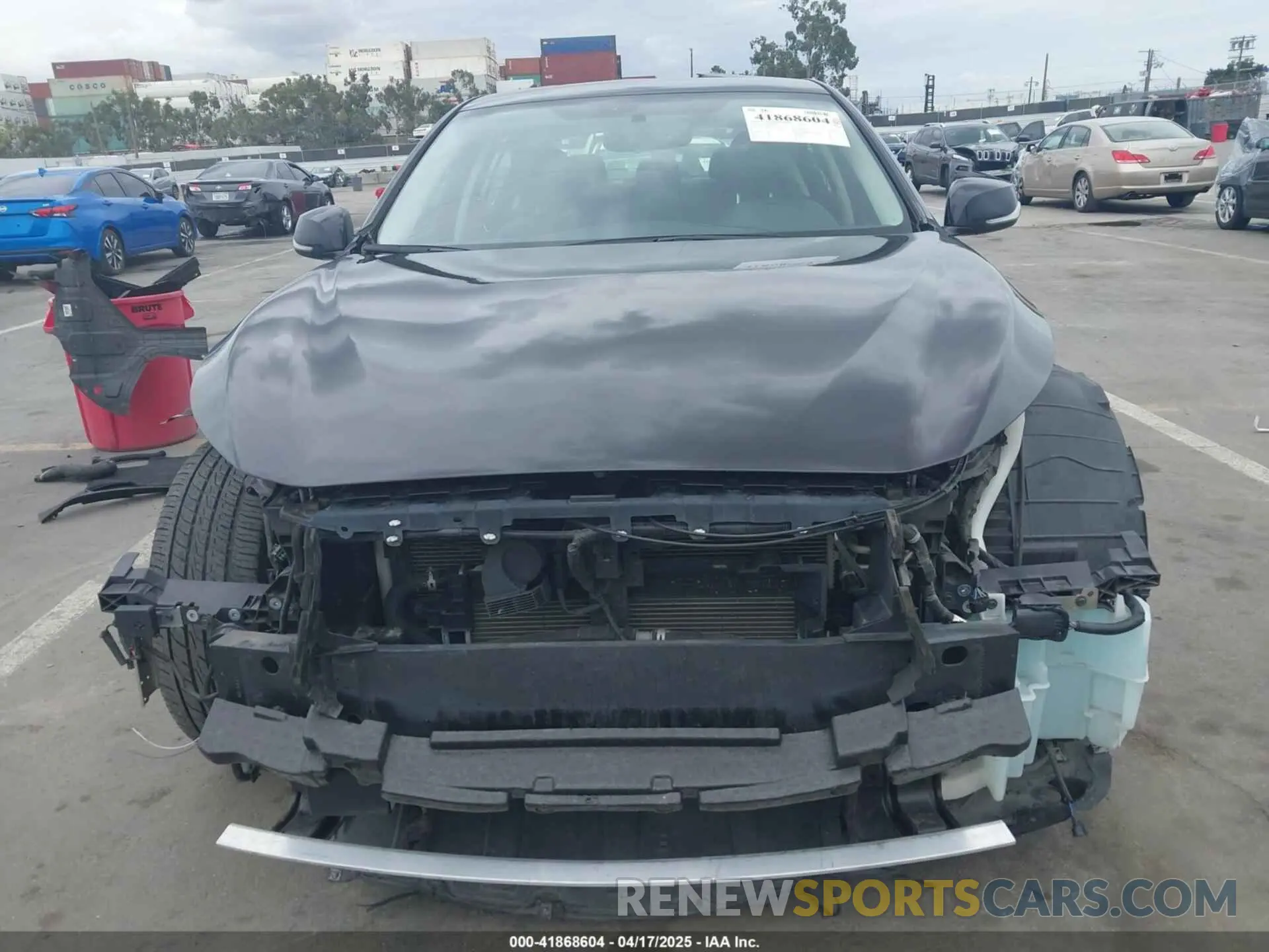 11 fotografías del automóvil dañado JN1EV7AP6LM206614 INFINITI Q50 2020