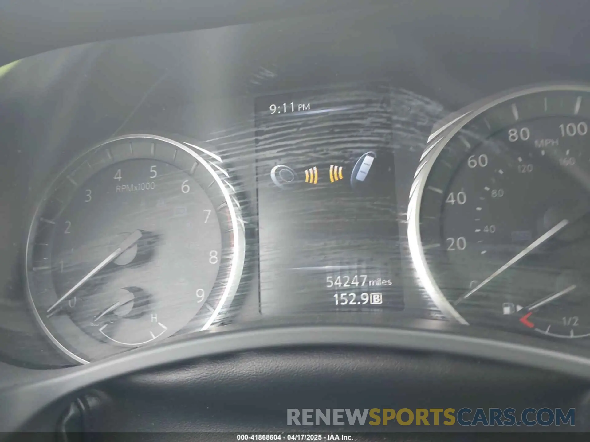 14 fotografías del automóvil dañado JN1EV7AP6LM206614 INFINITI Q50 2020