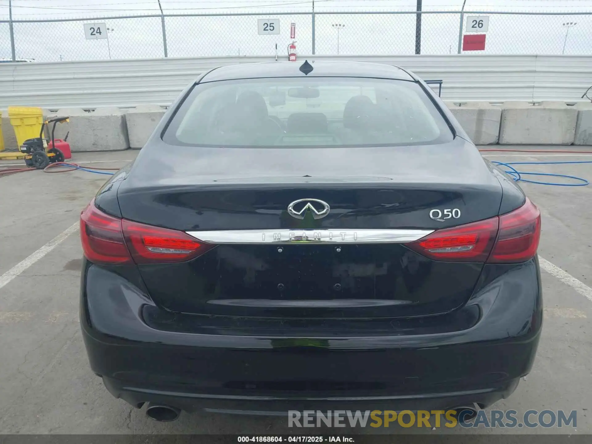 15 fotografías del automóvil dañado JN1EV7AP6LM206614 INFINITI Q50 2020