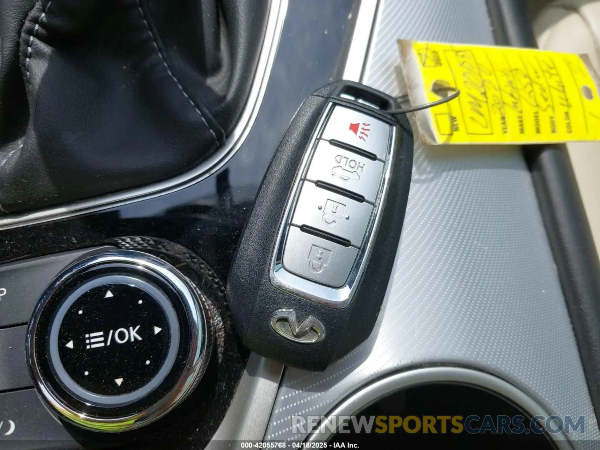 11 fotografías del automóvil dañado JN1EV7AP7LM201535 INFINITI Q50 2020