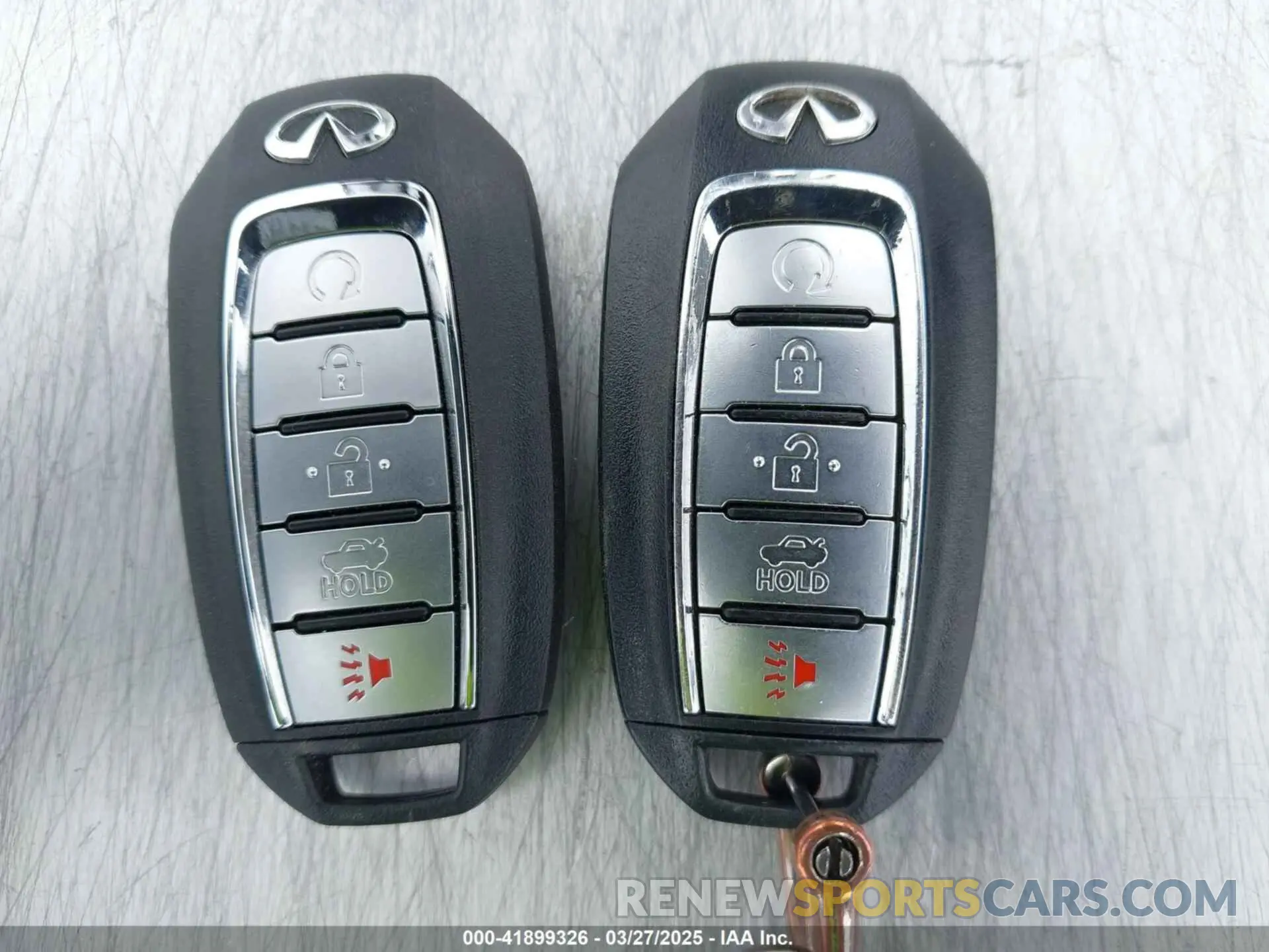 11 fotografías del automóvil dañado JN1EV7AP7LM206931 INFINITI Q50 2020