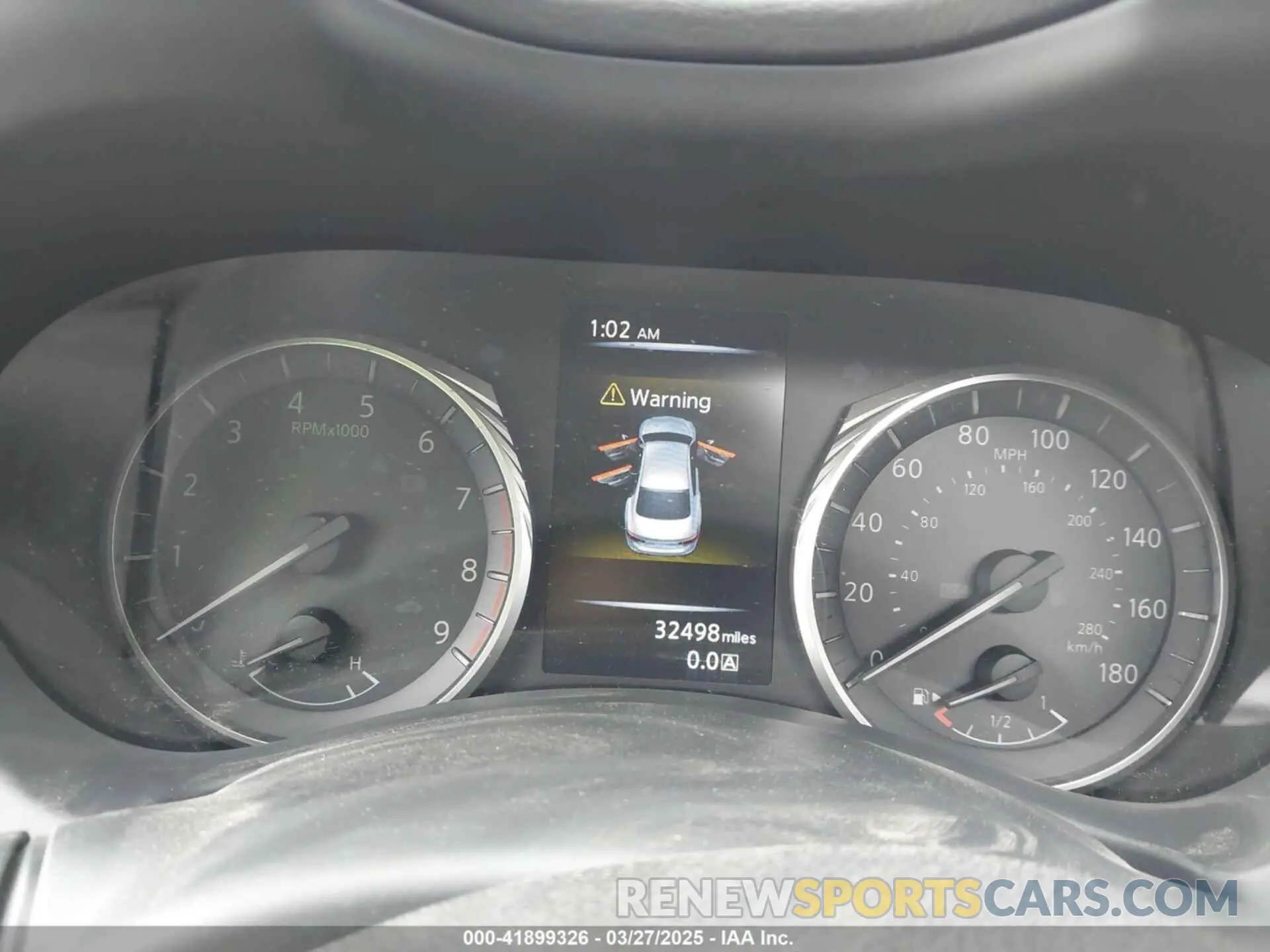7 fotografías del automóvil dañado JN1EV7AP7LM206931 INFINITI Q50 2020