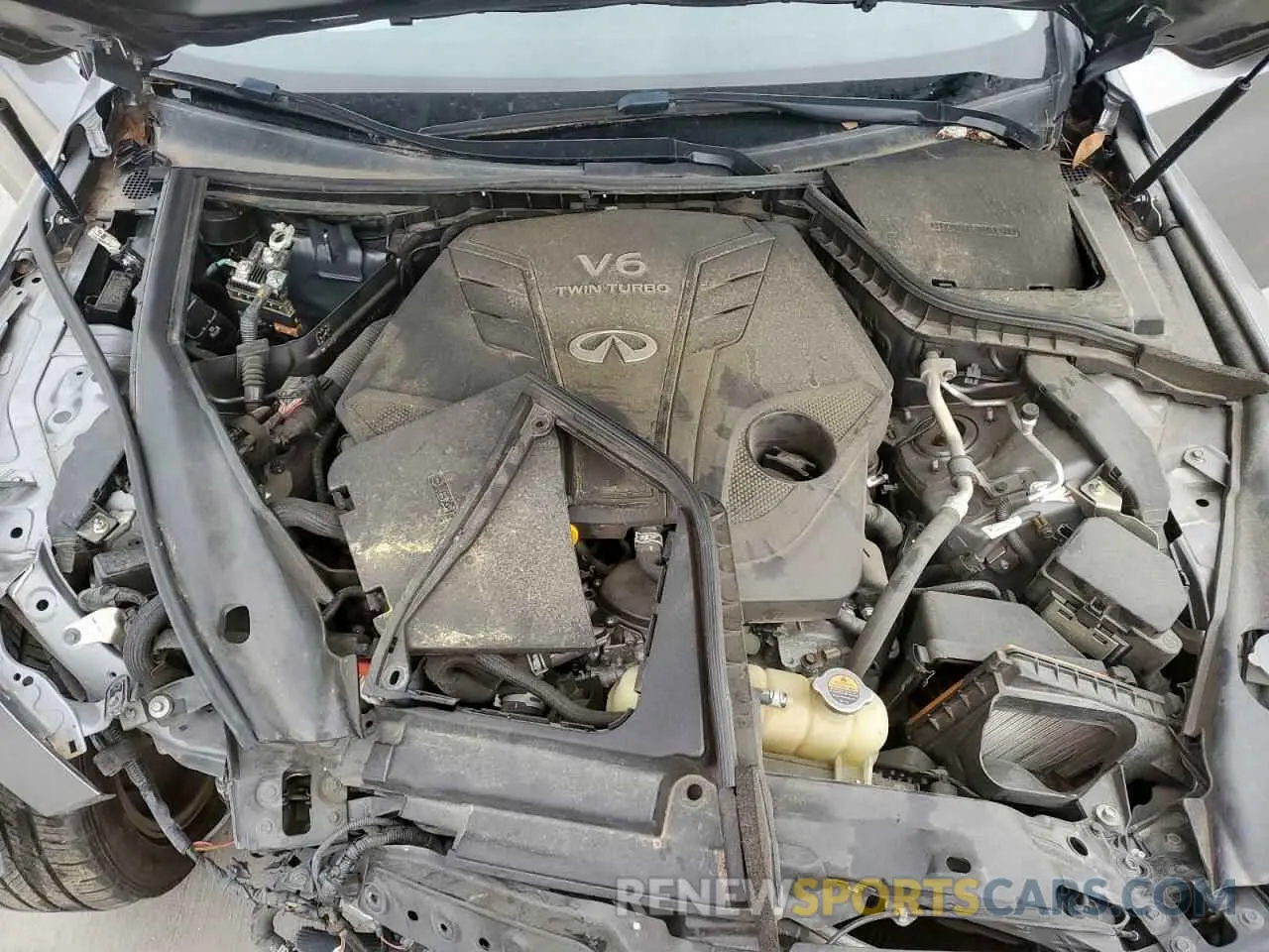11 fotografías del automóvil dañado JN1EV7AP9LM202864 INFINITI Q50 2020