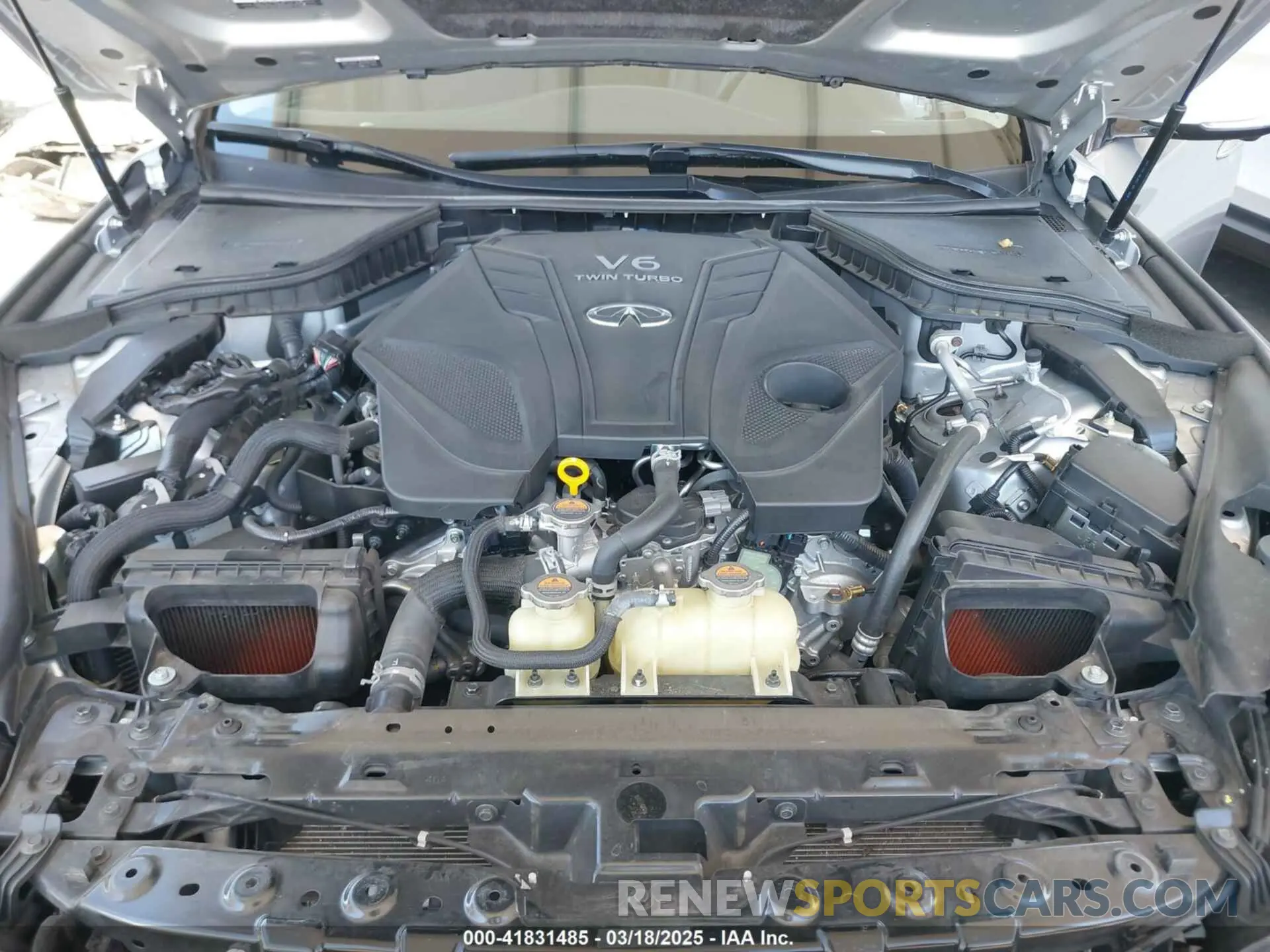 10 fotografías del automóvil dañado JN1EV7AP9LM203769 INFINITI Q50 2020