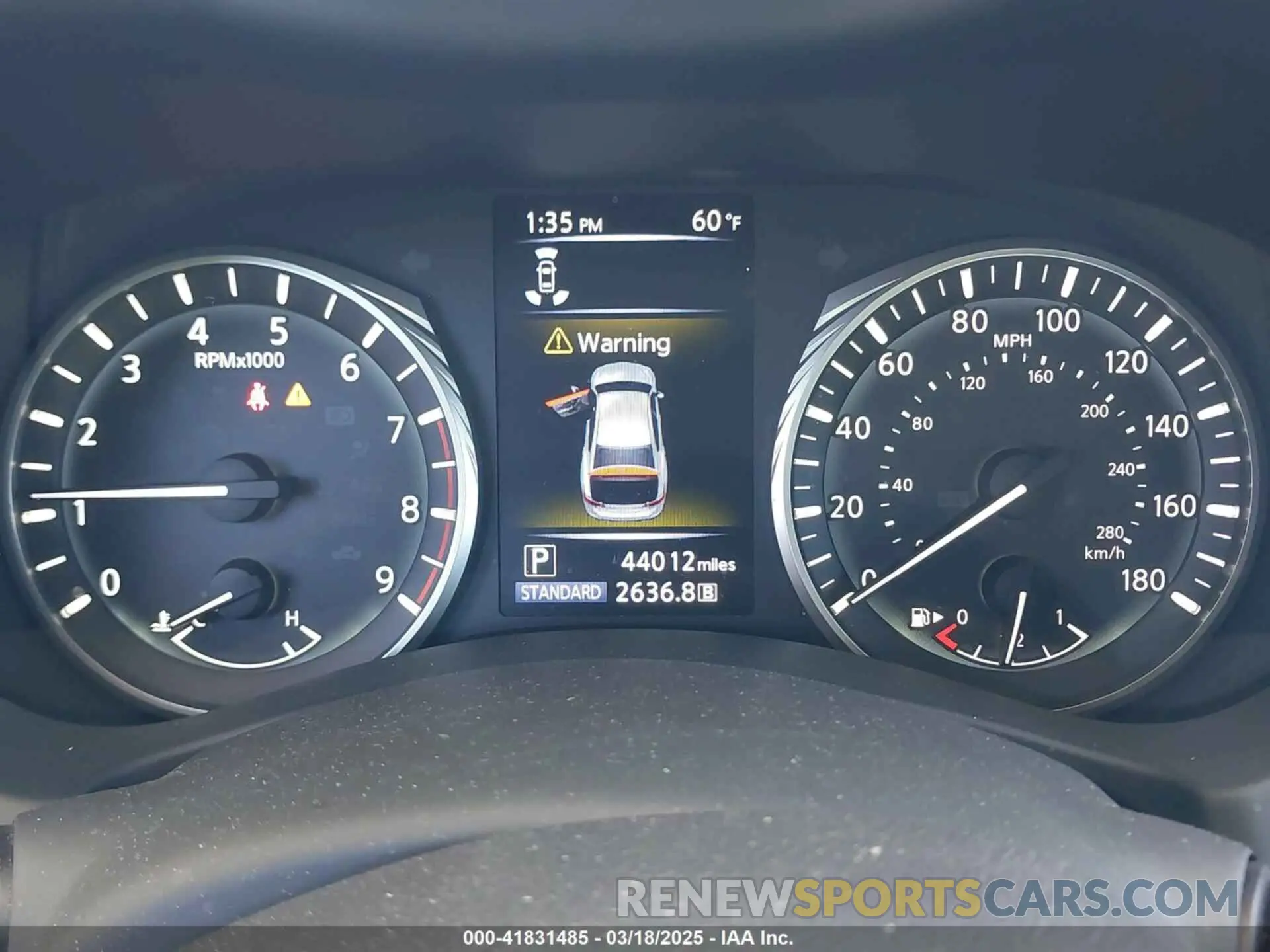 7 fotografías del automóvil dañado JN1EV7AP9LM203769 INFINITI Q50 2020