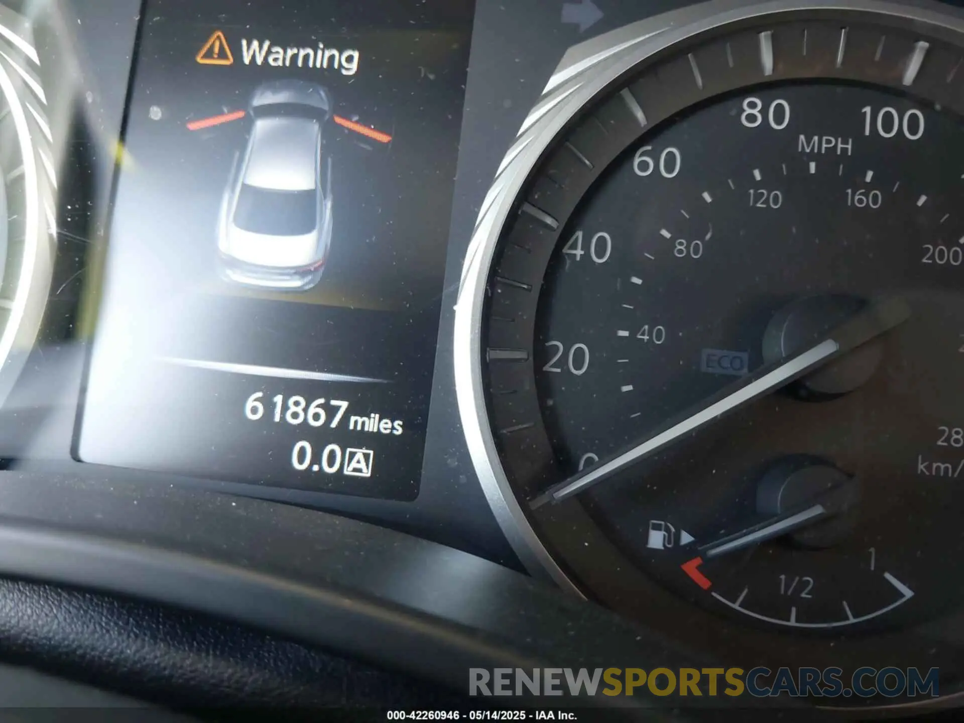 14 fotografías del automóvil dañado JN1EV7AP9LM203951 INFINITI Q50 2020
