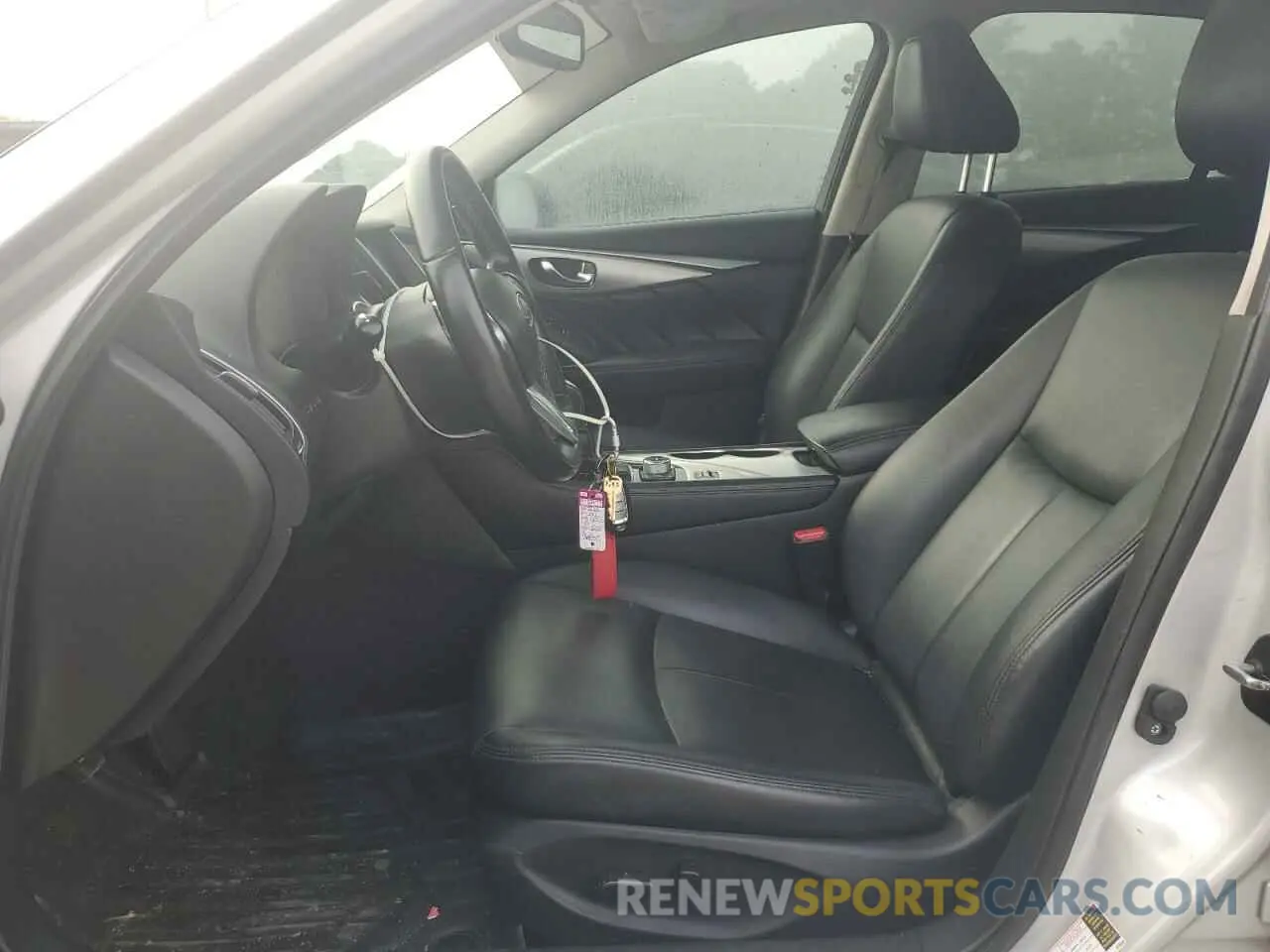 7 fotografías del automóvil dañado JN1EV7AP9LM206686 INFINITI Q50 2020