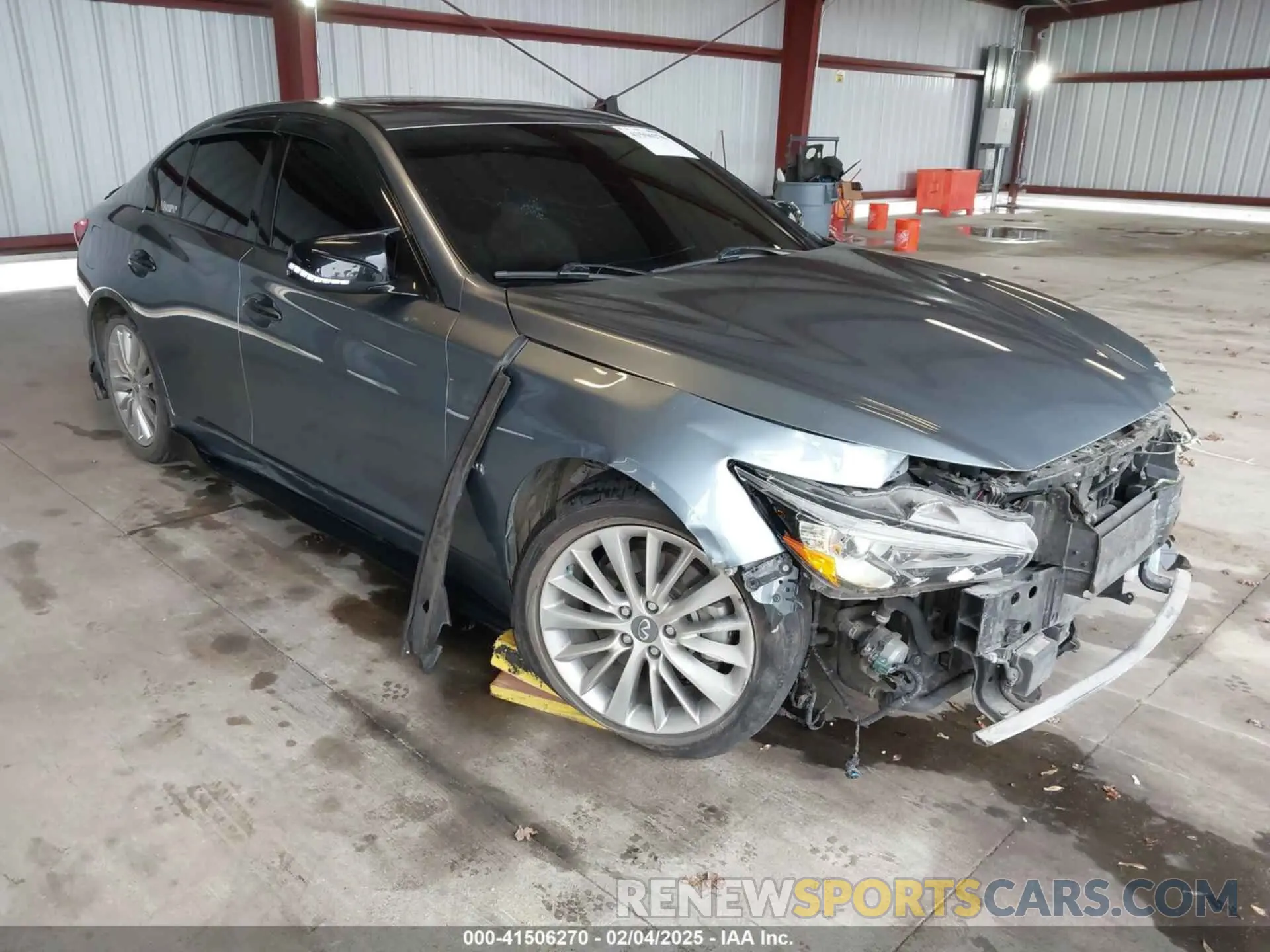 1 fotografías del automóvil dañado JN1EV7AP9LM207725 INFINITI Q50 2020