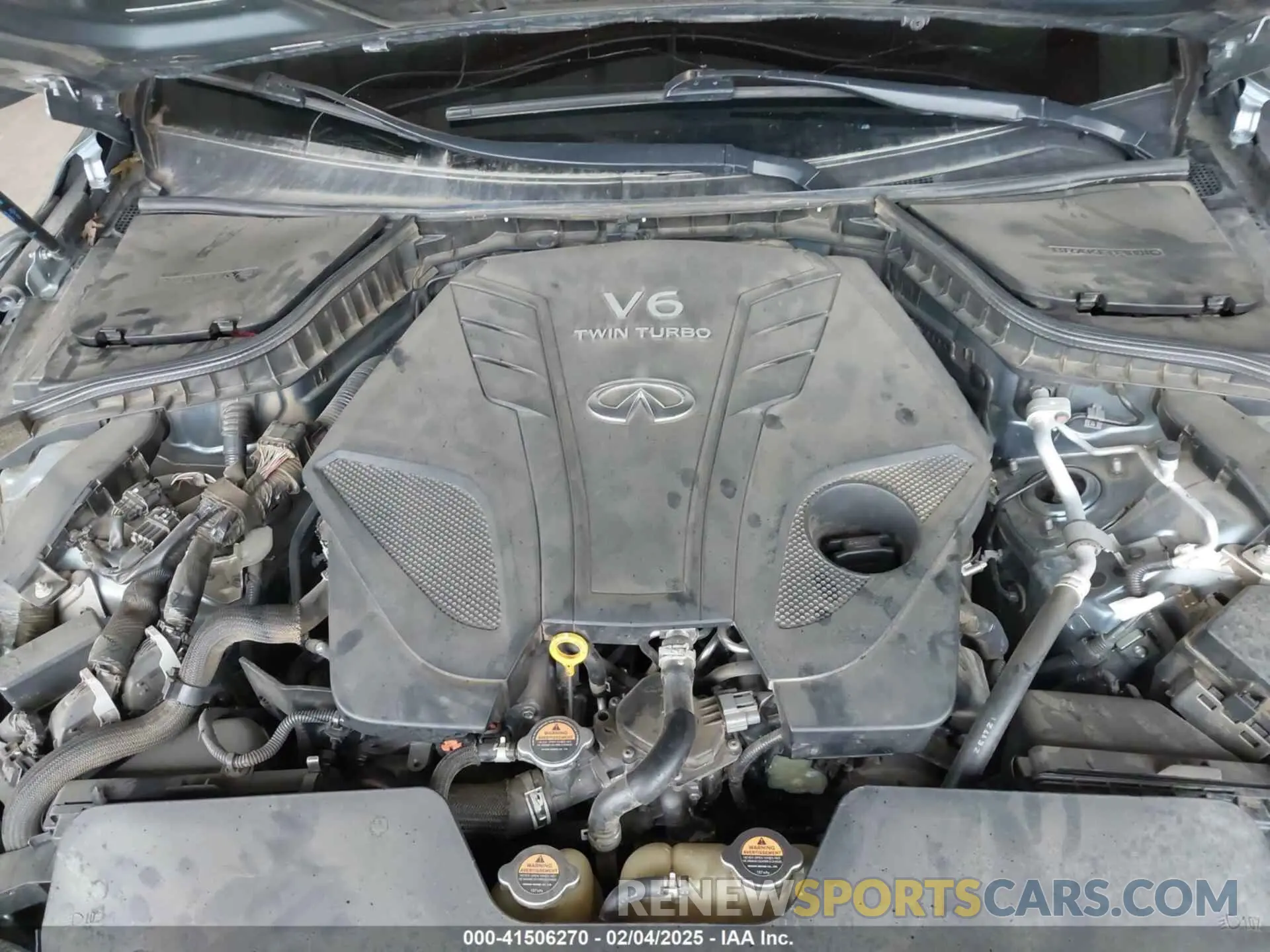 10 fotografías del automóvil dañado JN1EV7AP9LM207725 INFINITI Q50 2020