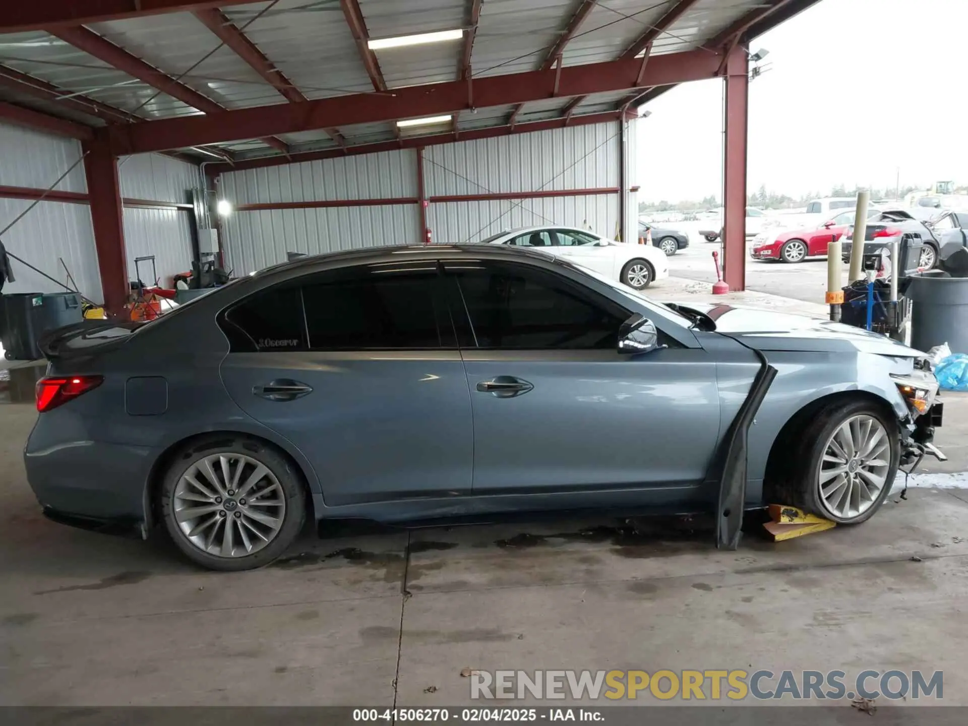 13 fotografías del automóvil dañado JN1EV7AP9LM207725 INFINITI Q50 2020
