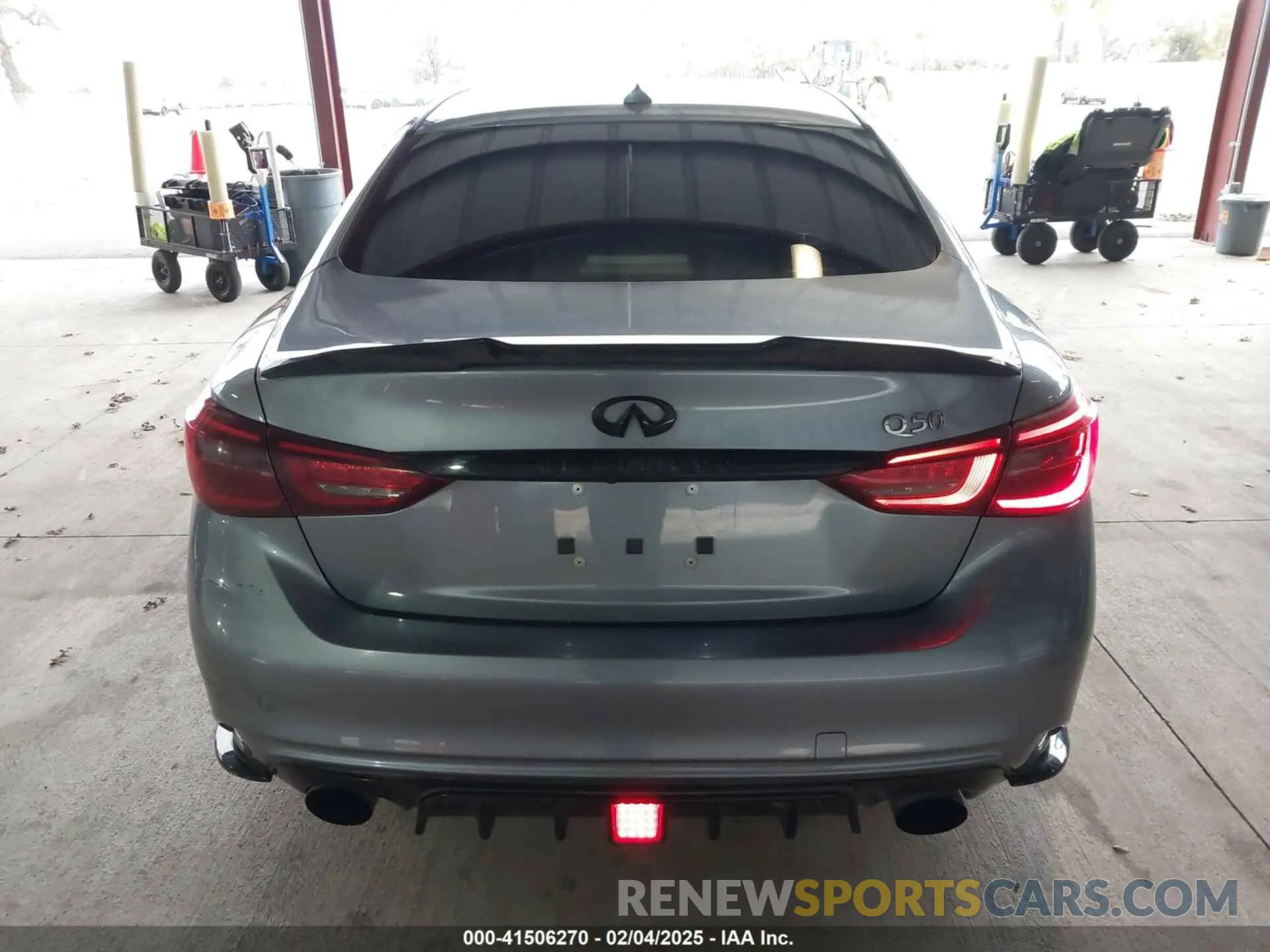 16 fotografías del automóvil dañado JN1EV7AP9LM207725 INFINITI Q50 2020