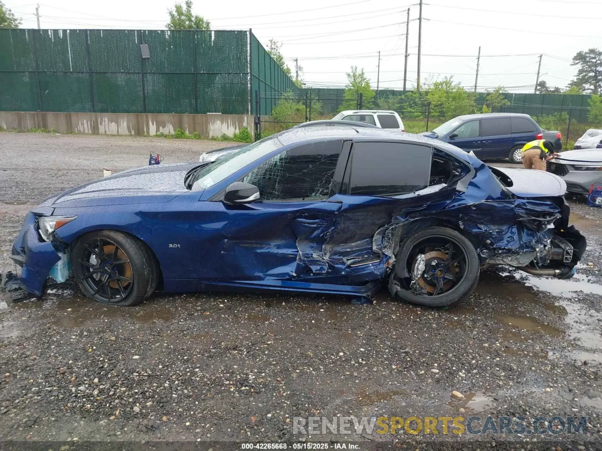 13 fotografías del automóvil dañado JN1EV7AR0LM256443 INFINITI Q50 2020