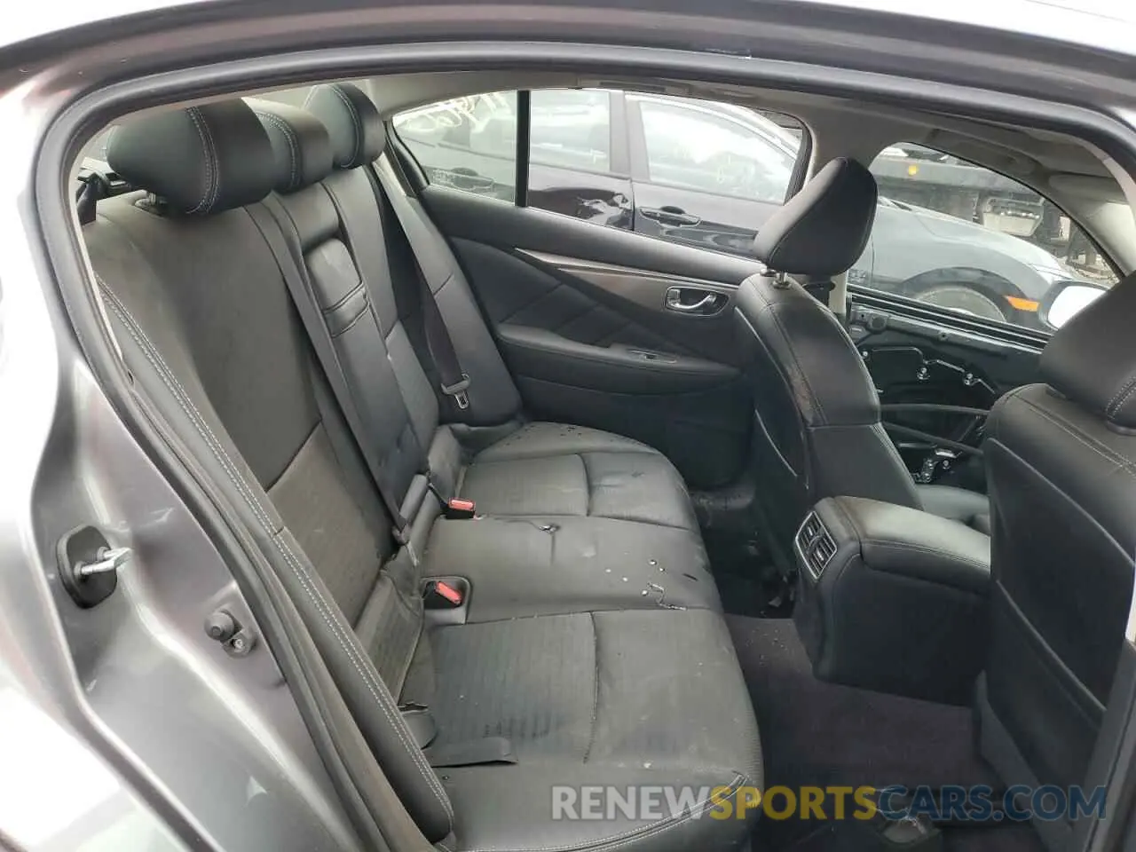10 fotografías del automóvil dañado JN1EV7AR1LM254782 INFINITI Q50 2020