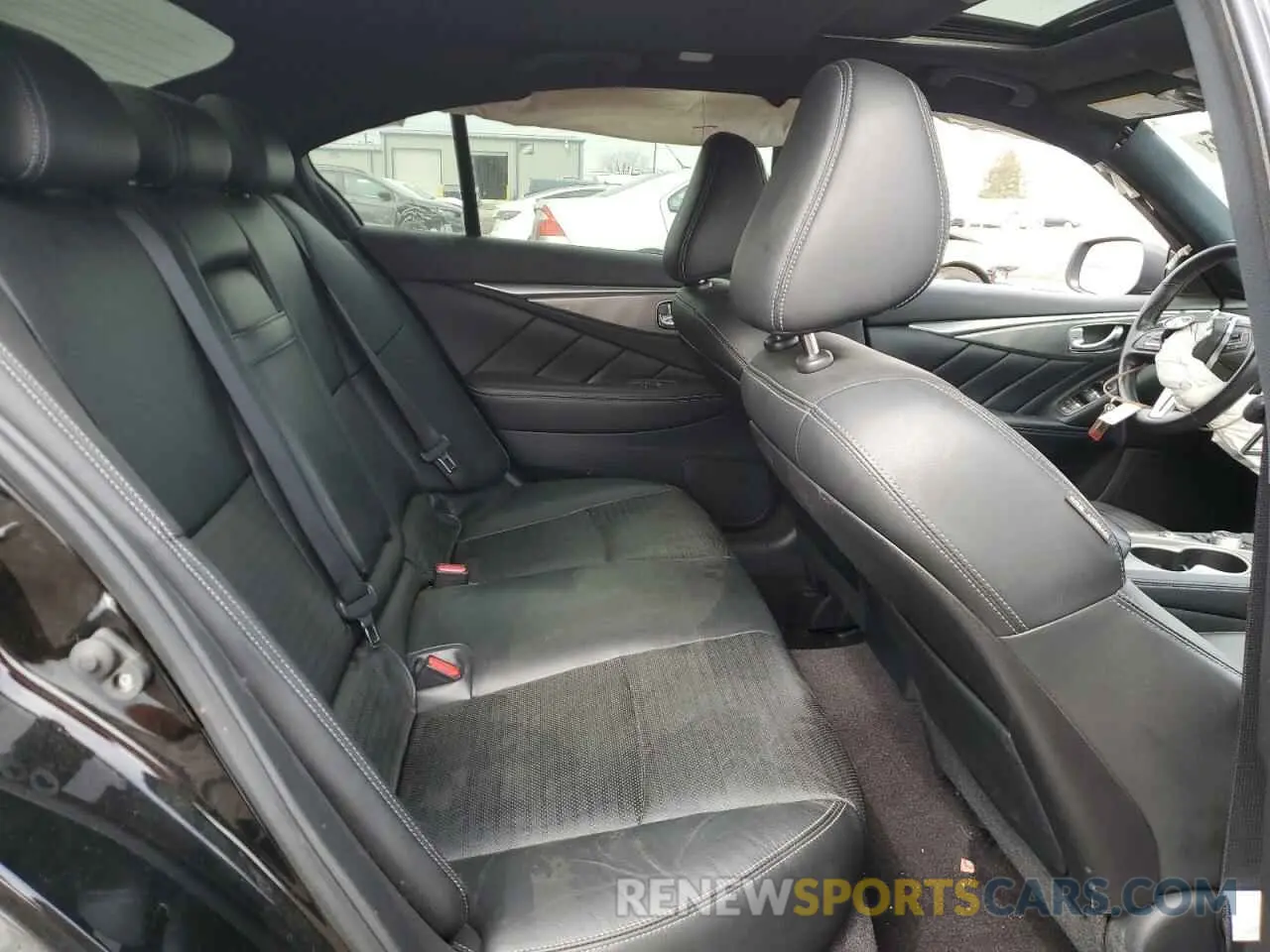 10 fotografías del automóvil dañado JN1EV7AR3LM253780 INFINITI Q50 2020