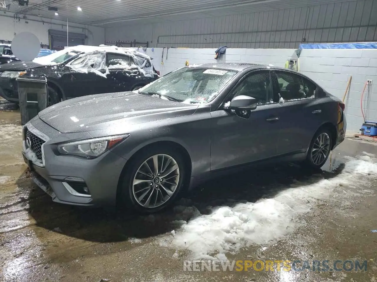 1 fotografías del automóvil dañado JN1EV7AR3LM254895 INFINITI Q50 2020