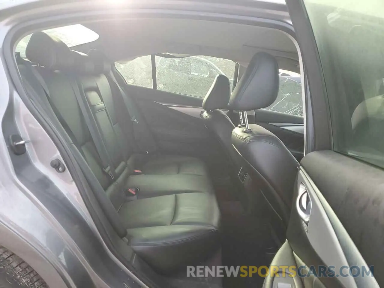 10 fotografías del automóvil dañado JN1EV7AR3LM255979 INFINITI Q50 2020