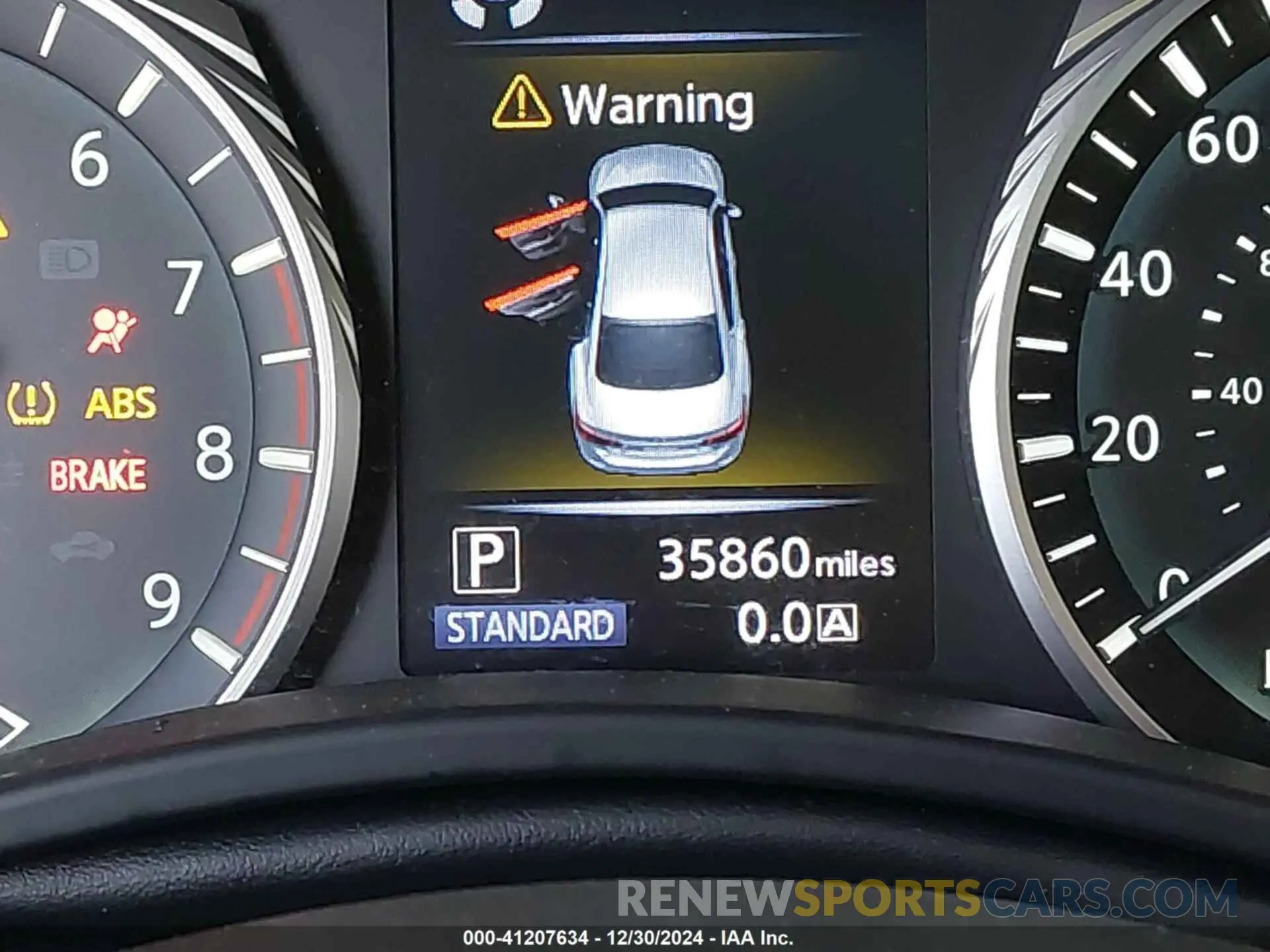 15 fotografías del automóvil dañado JN1EV7AR4LM253125 INFINITI Q50 2020