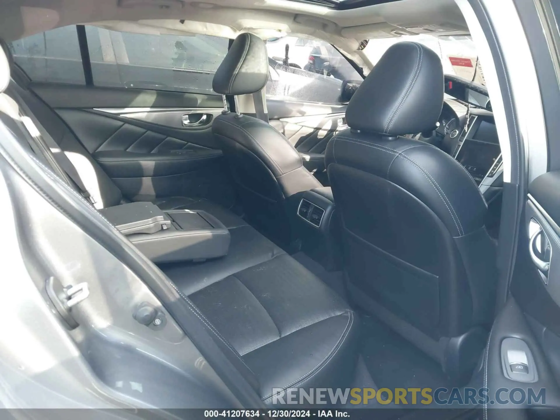 8 fotografías del automóvil dañado JN1EV7AR4LM253125 INFINITI Q50 2020