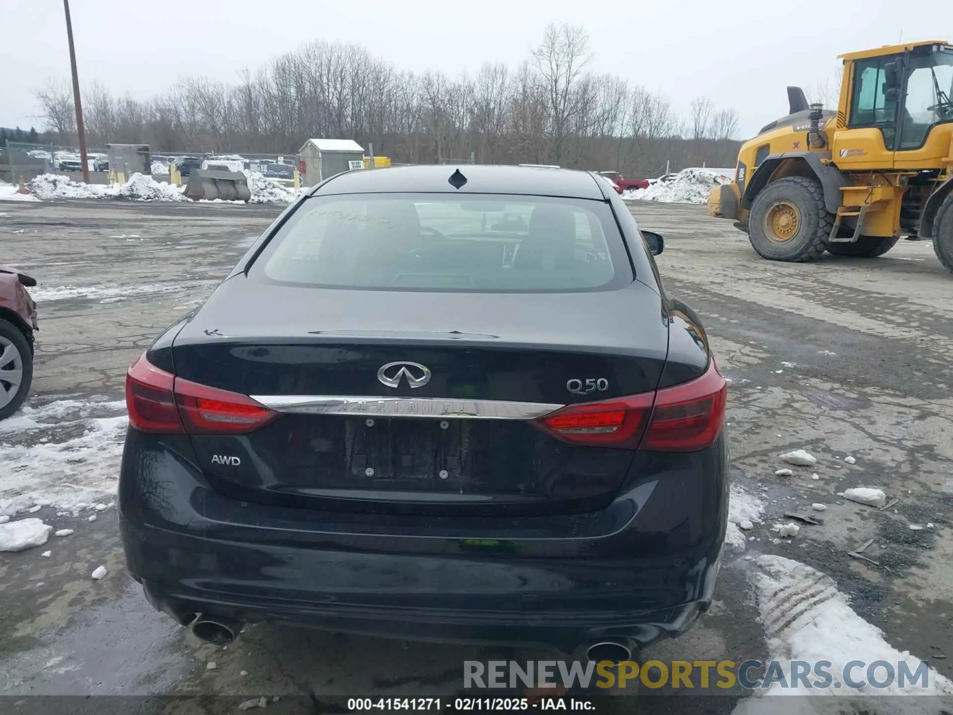 16 fotografías del automóvil dañado JN1EV7AR4LM254470 INFINITI Q50 2020
