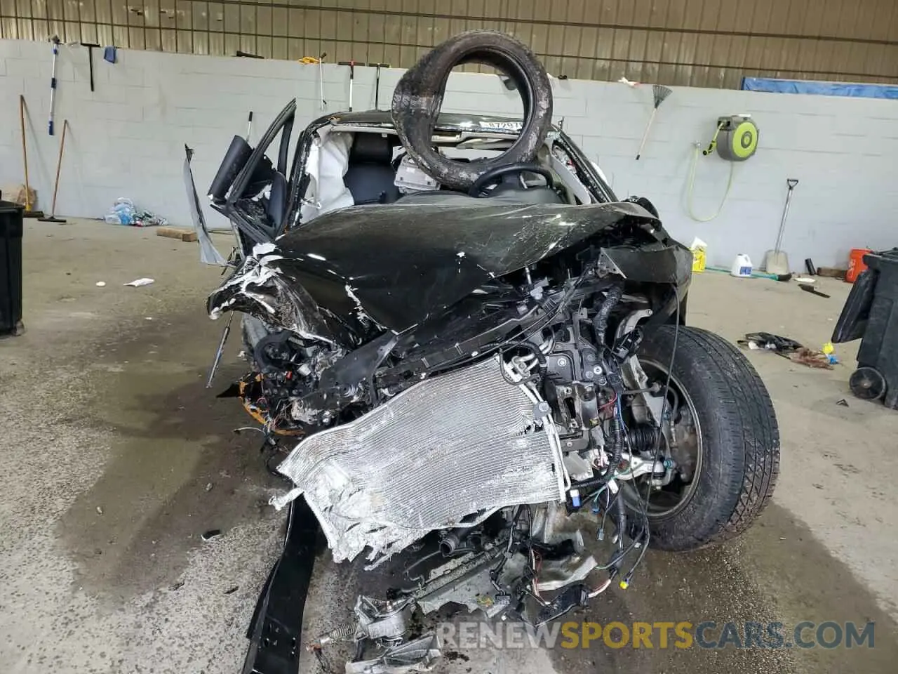 5 fotografías del automóvil dañado JN1EV7AR5LM250718 INFINITI Q50 2020