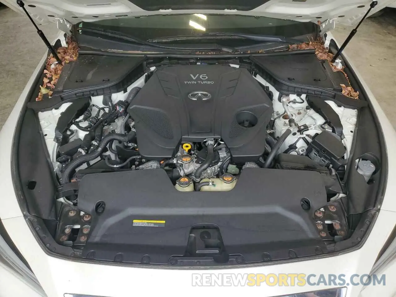 11 fotografías del automóvil dañado JN1EV7AR5LM251190 INFINITI Q50 2020