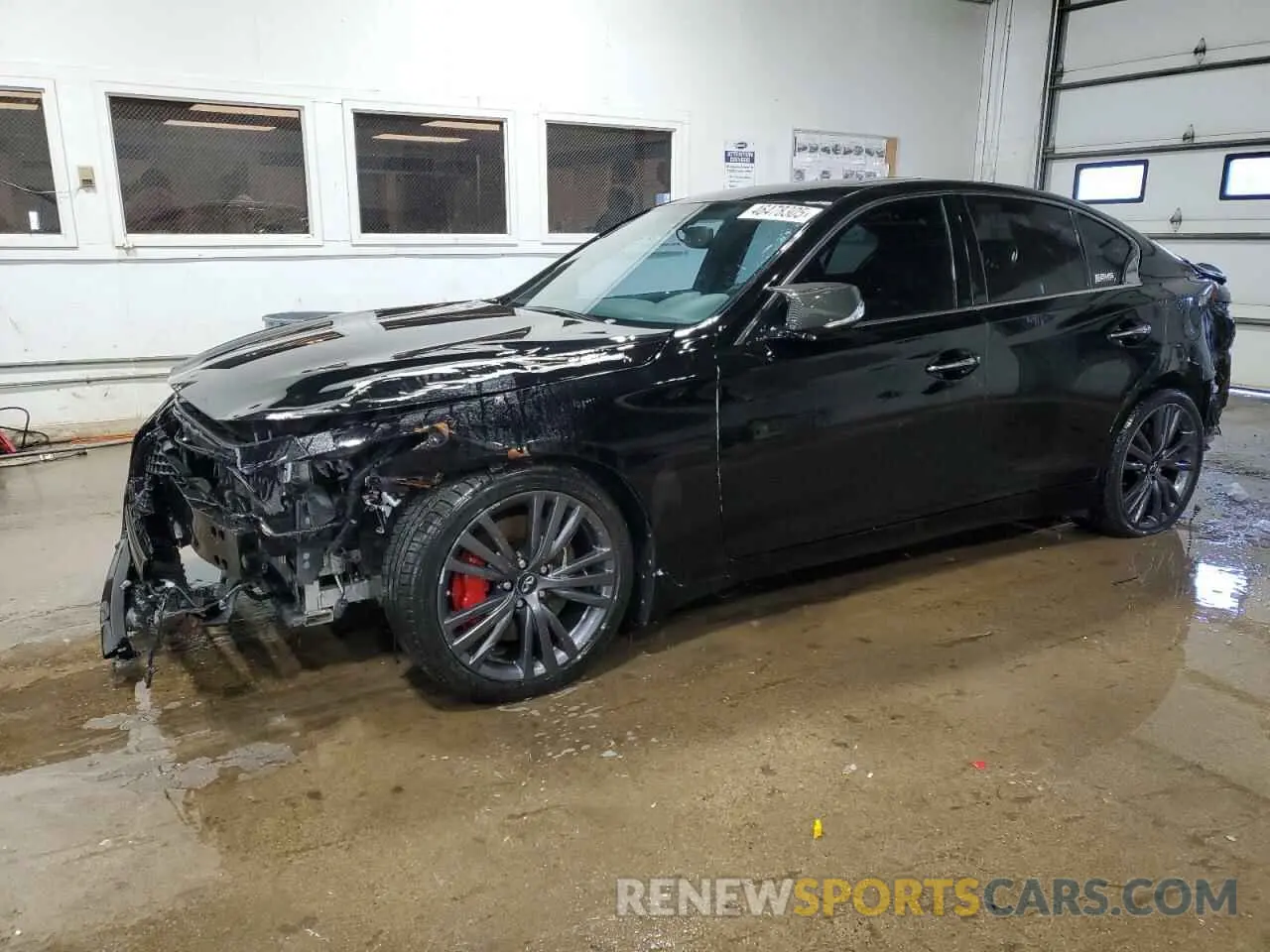 1 fotografías del automóvil dañado JN1EV7AR5LM253649 INFINITI Q50 2020