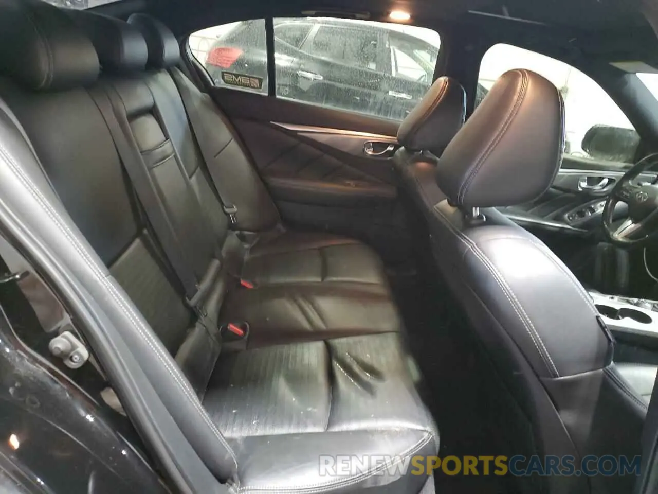 10 fotografías del automóvil dañado JN1EV7AR5LM253649 INFINITI Q50 2020