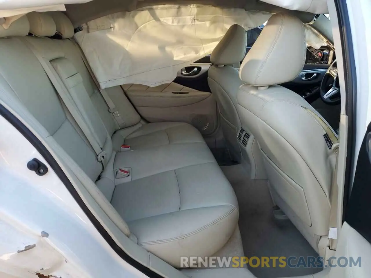 10 fotografías del automóvil dañado JN1EV7AR8LM250230 INFINITI Q50 2020